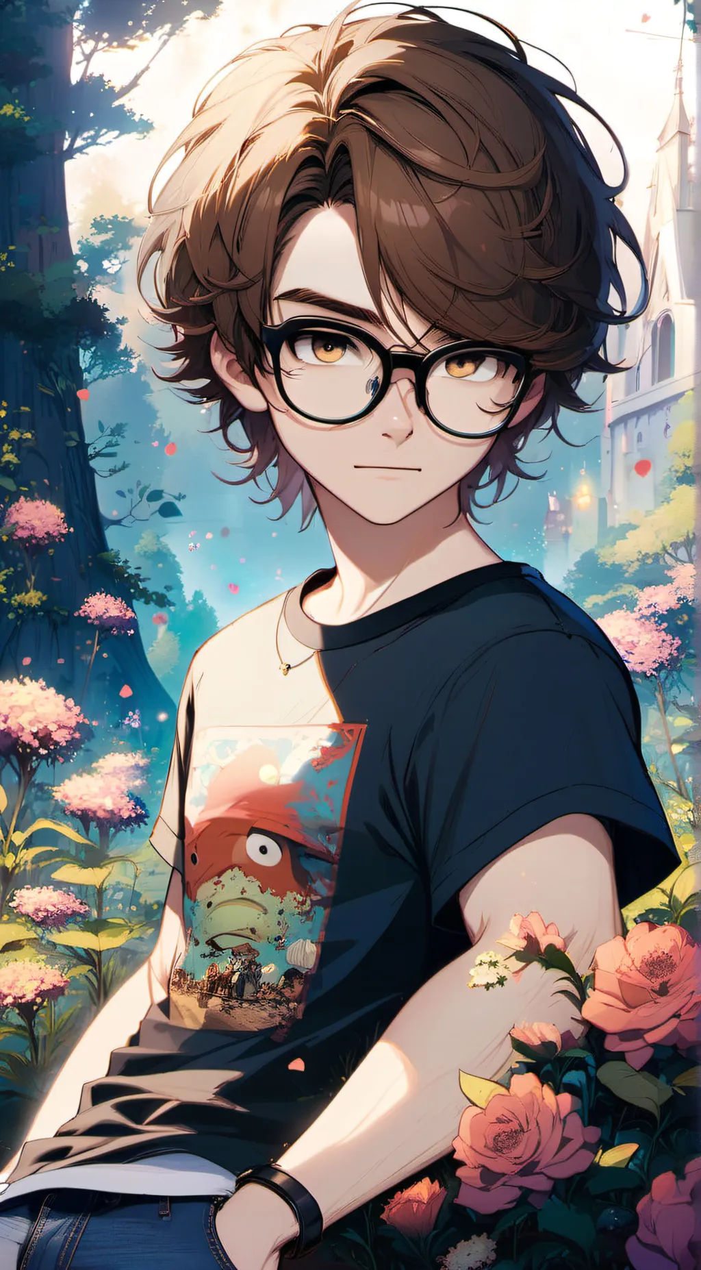 ai character: Milo Manheim background