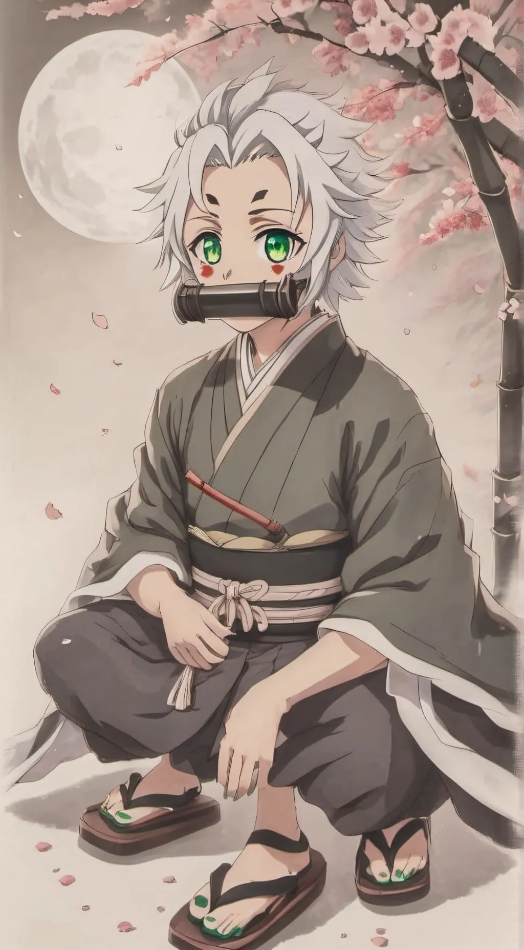 ai character: Yuki Aoki background