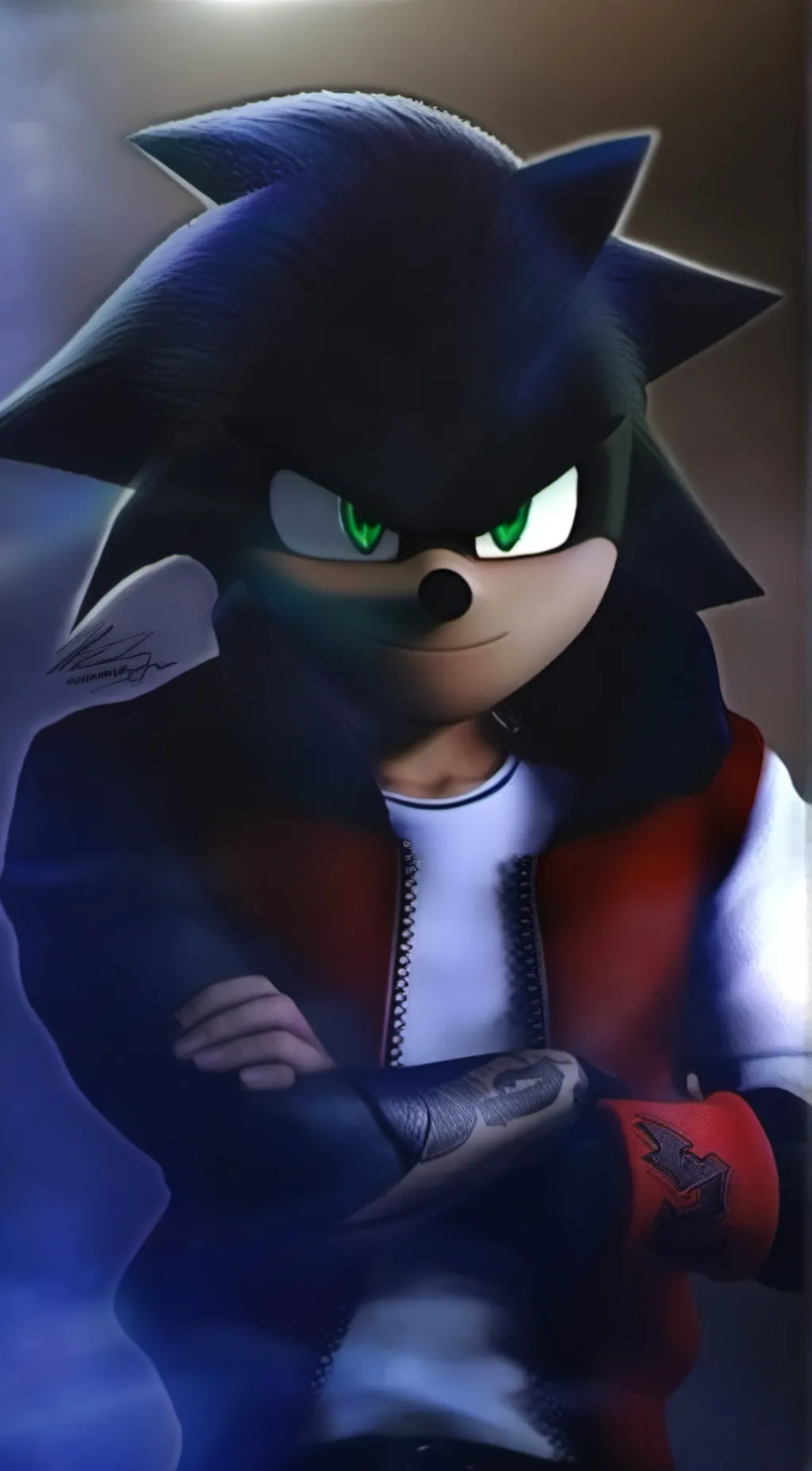 ai character: Shadow background