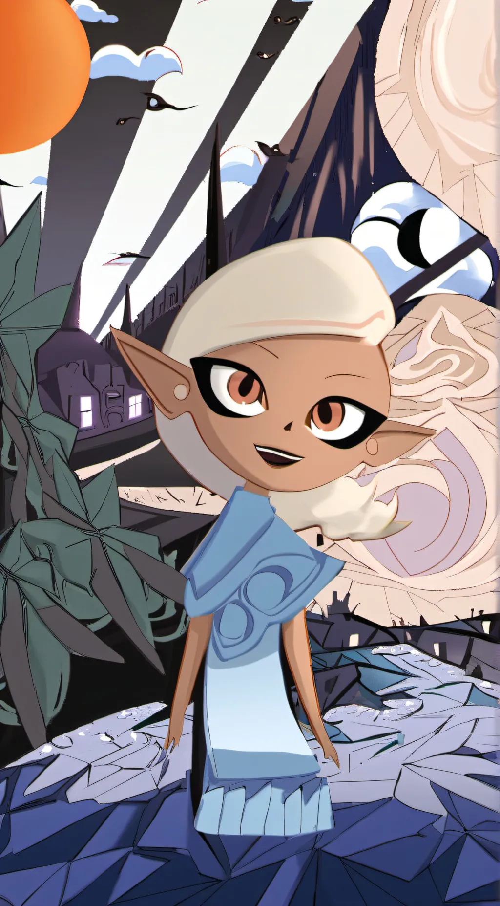 ai character: TRD background