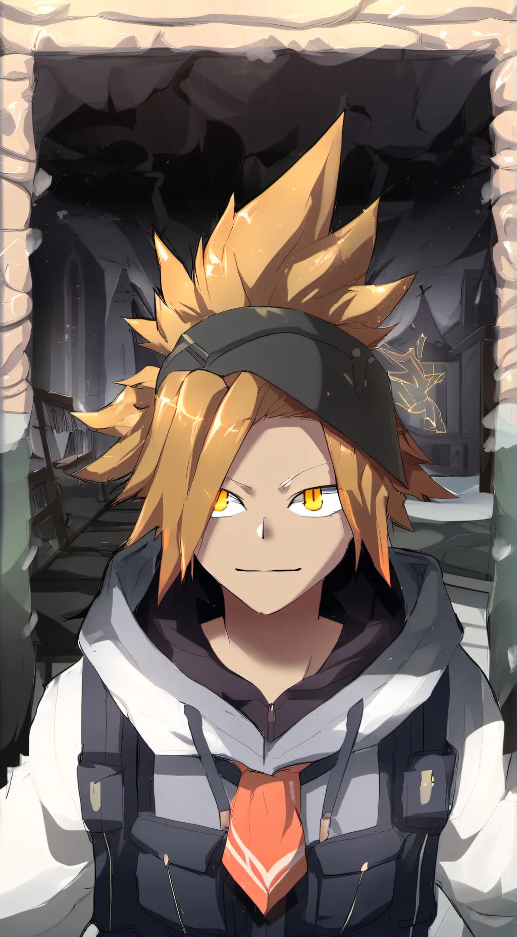 ai character: Denki background