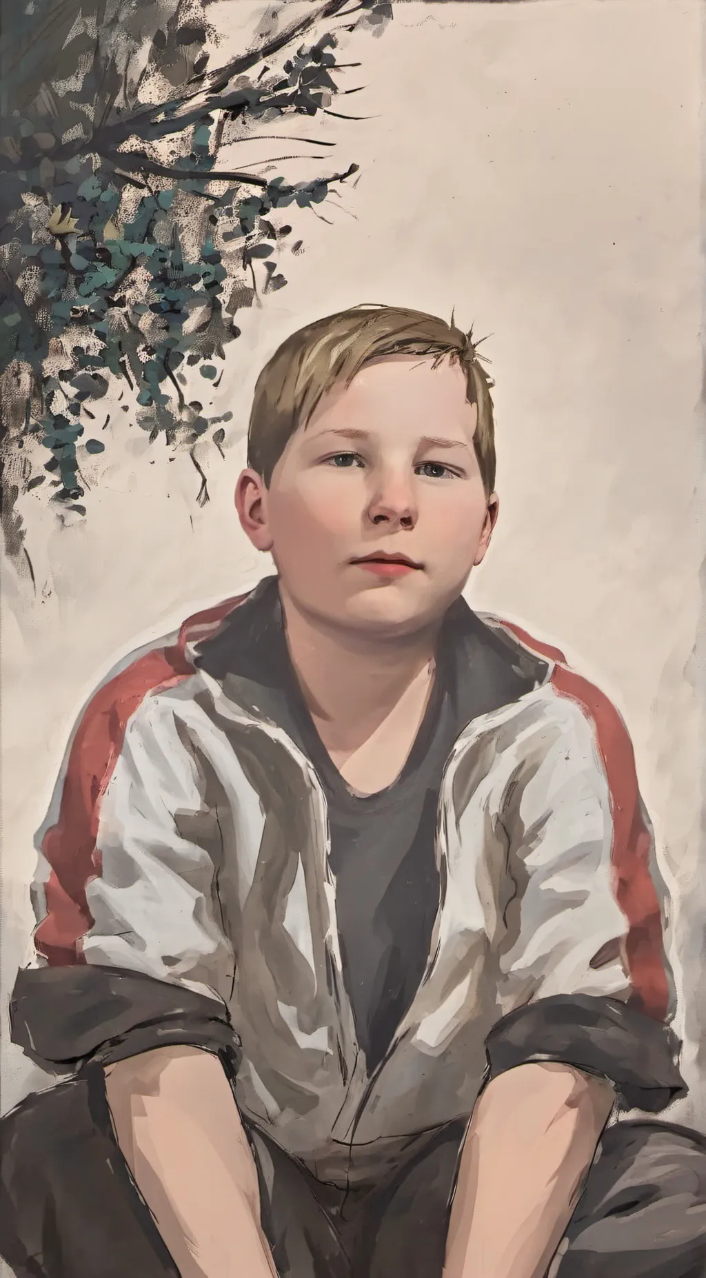 ai character: Unknown boy background