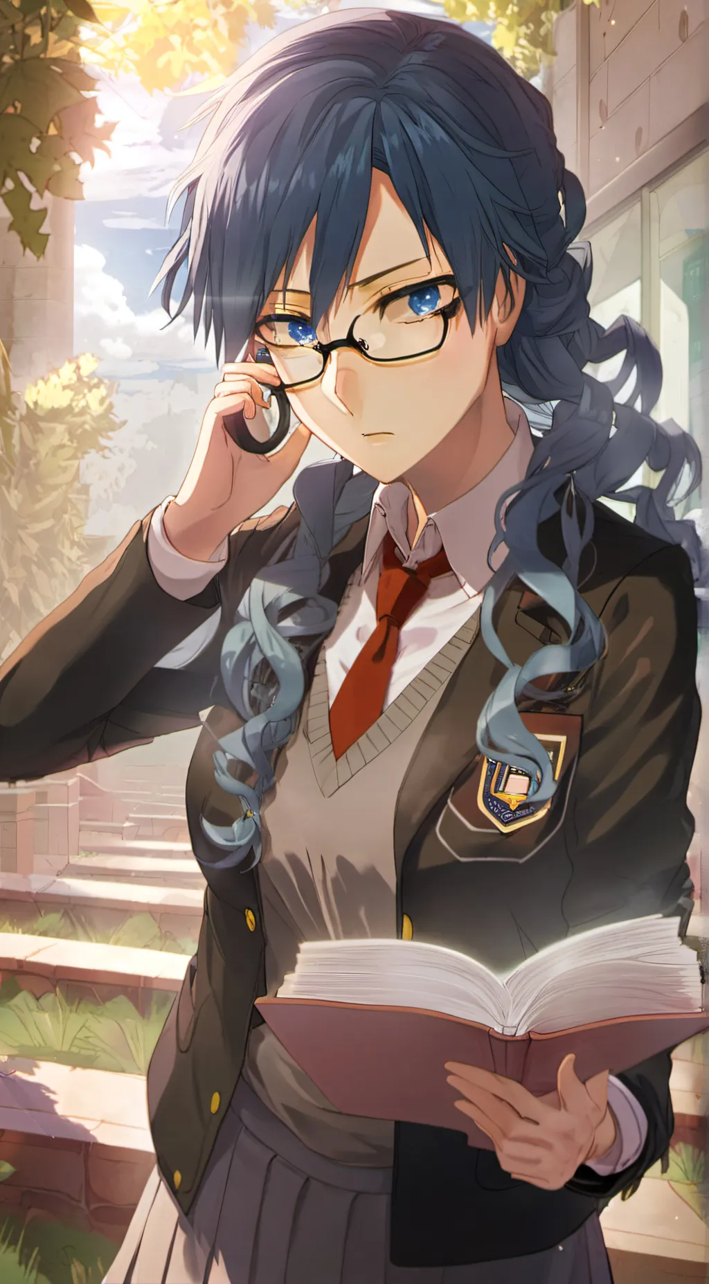 ai character: iidas sister  background