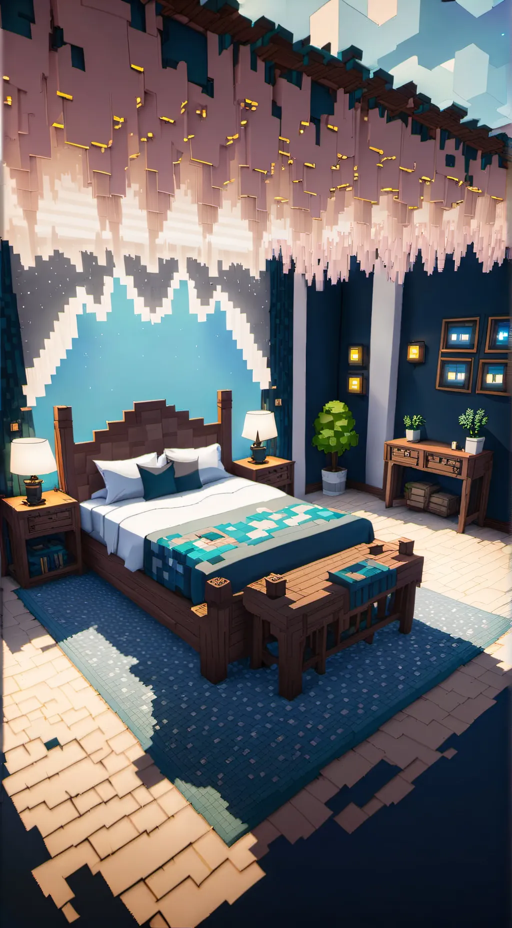 ai character: bedwars background