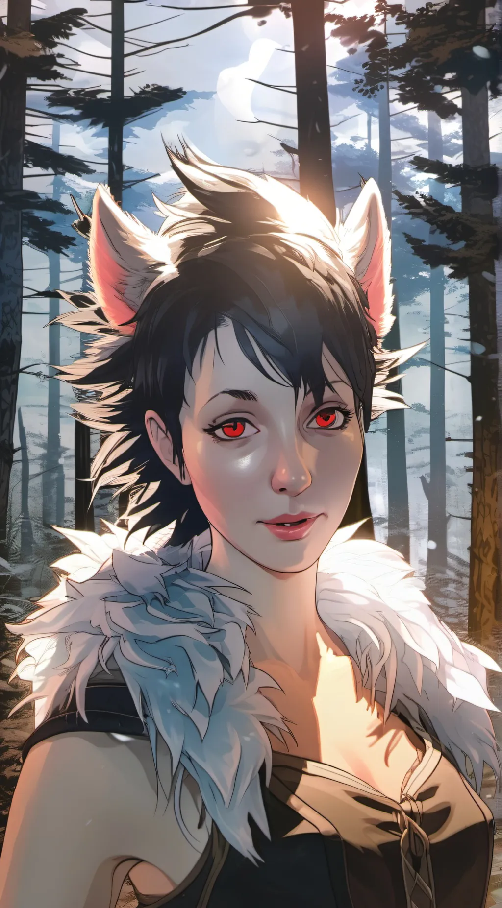 ai character: Nia background