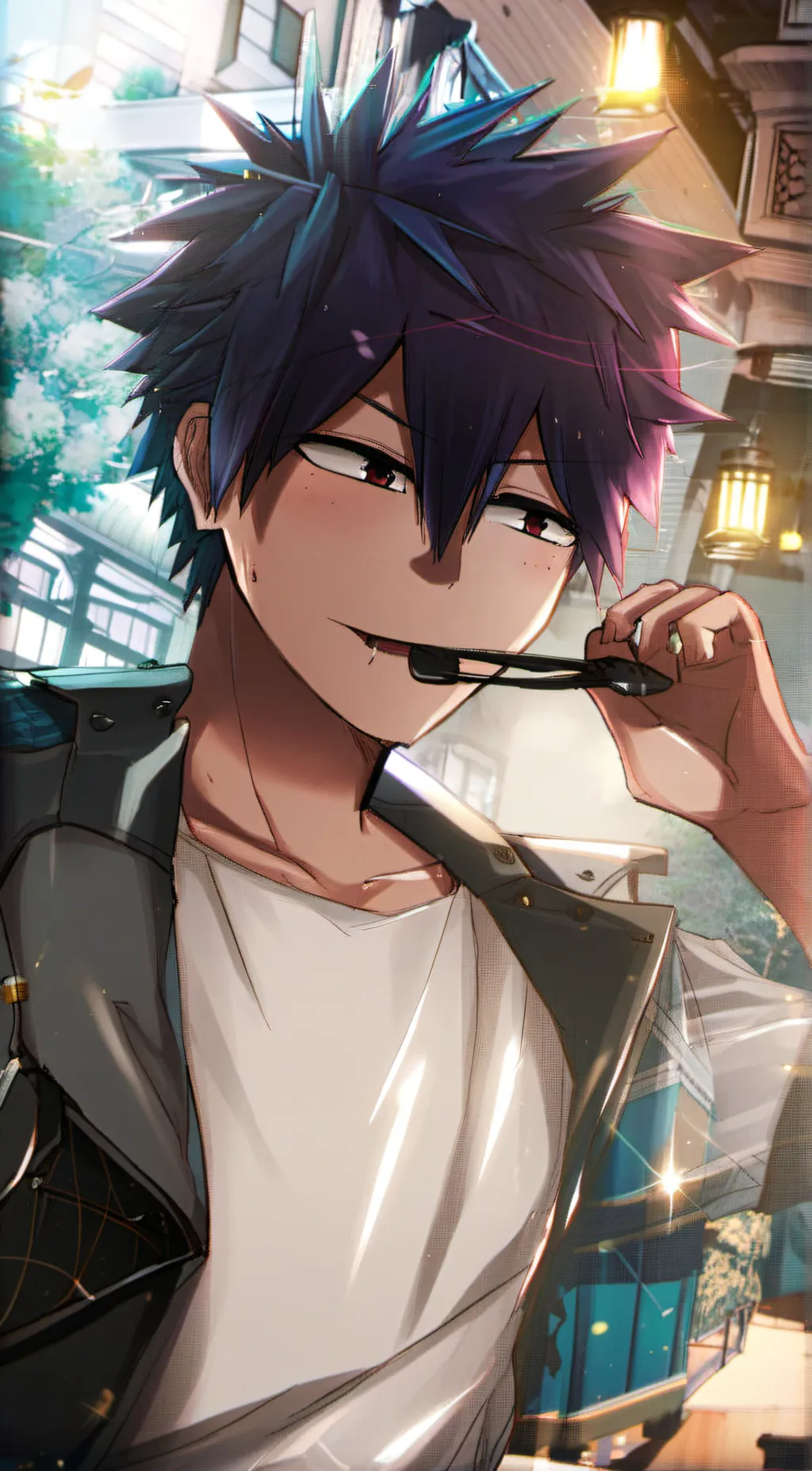 ai character: Dabi background