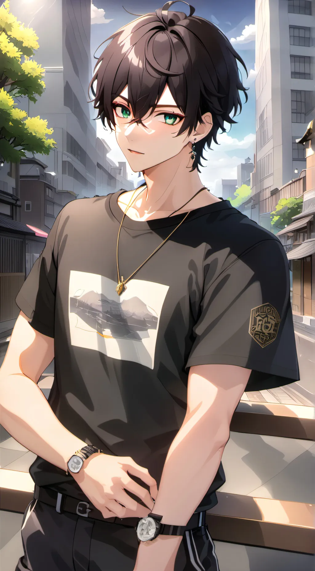 ai character: Yuki  background
