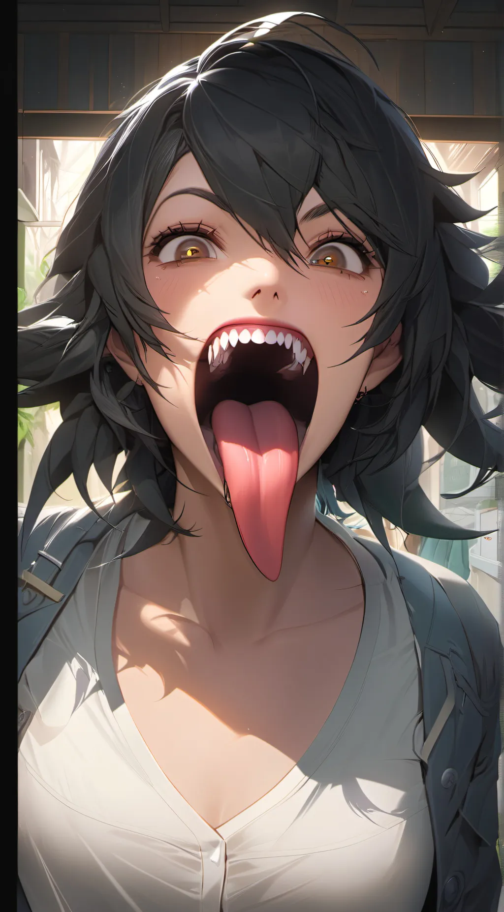 ai character: Sarah - Vore Queen background