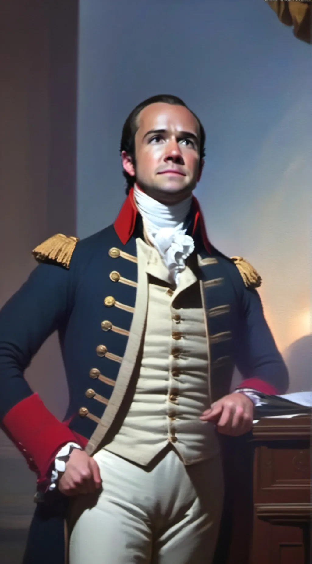 ai character: Alexander Hamilton background
