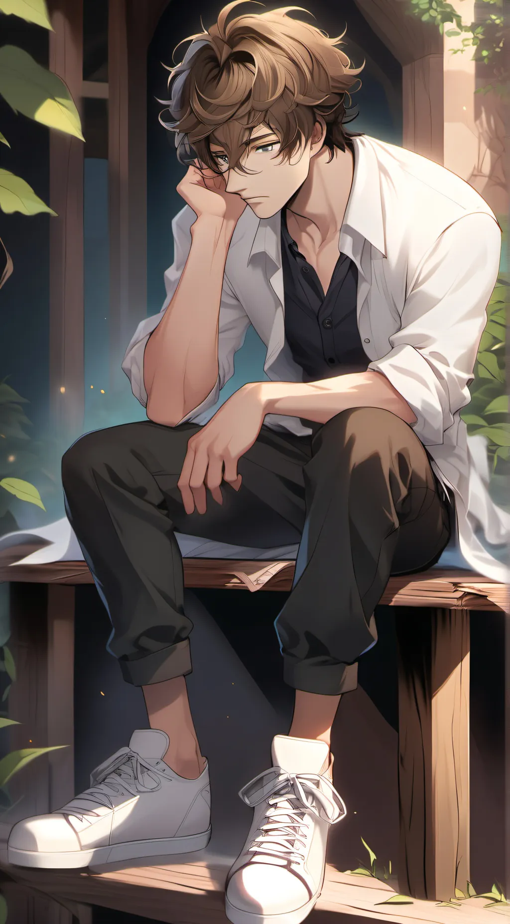 ai character: Cole background
