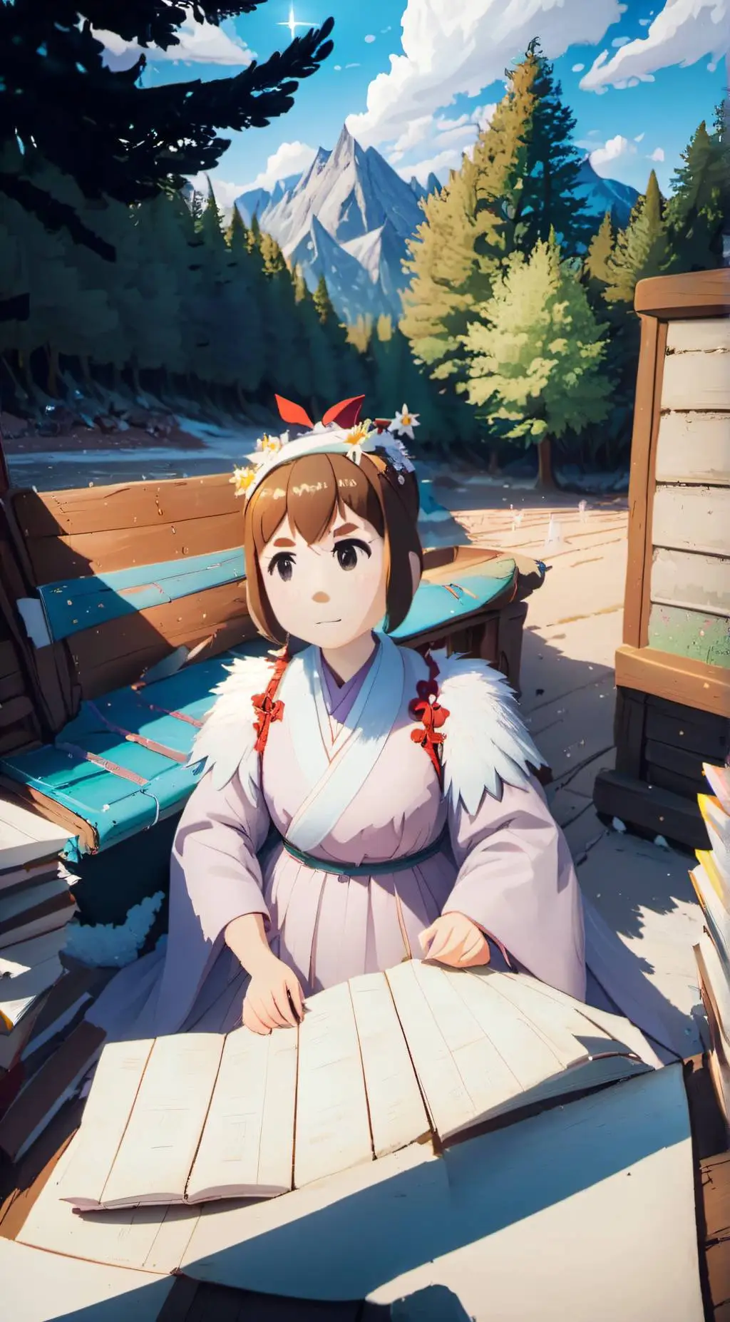 ai character: mary background