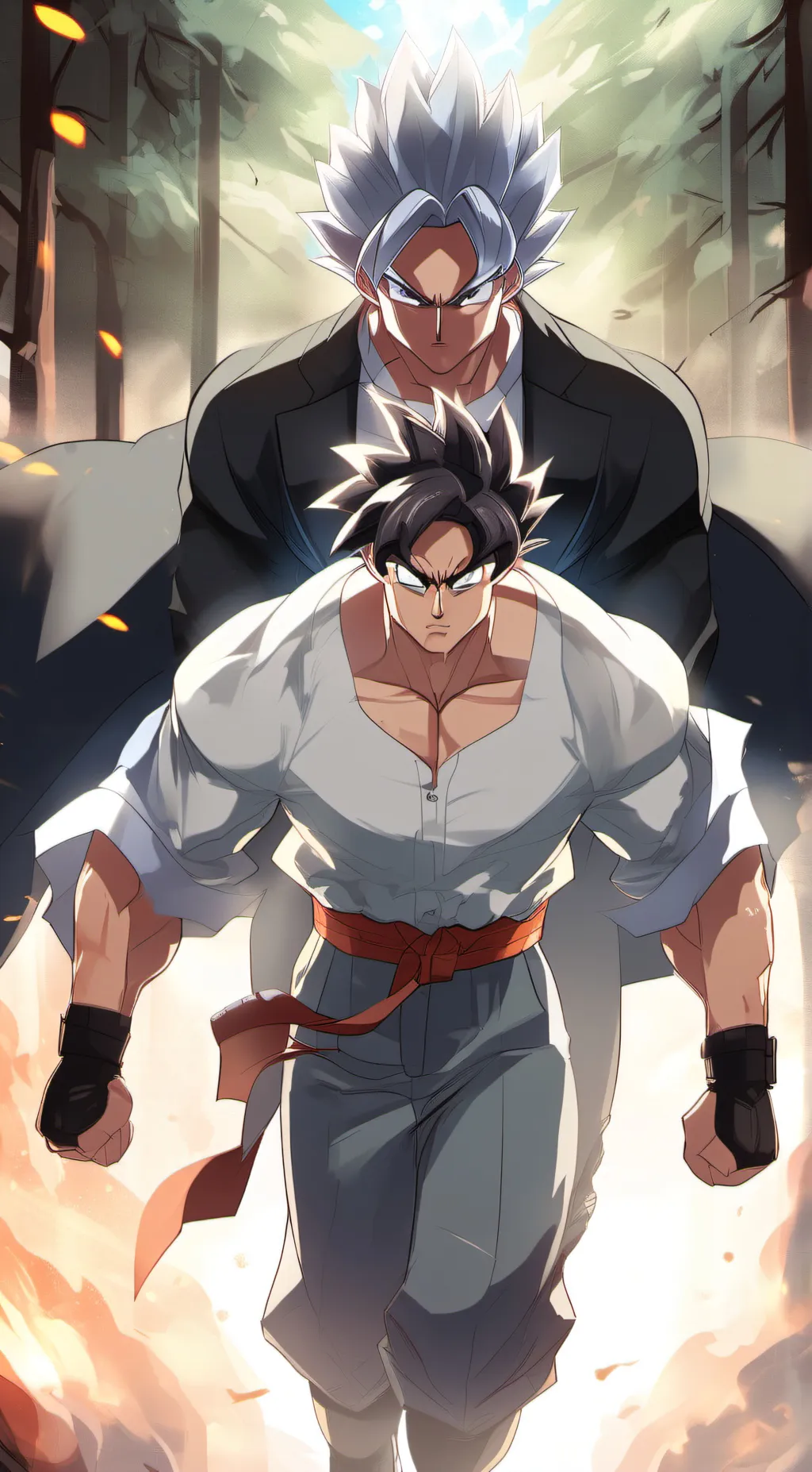 ai character: Goku background