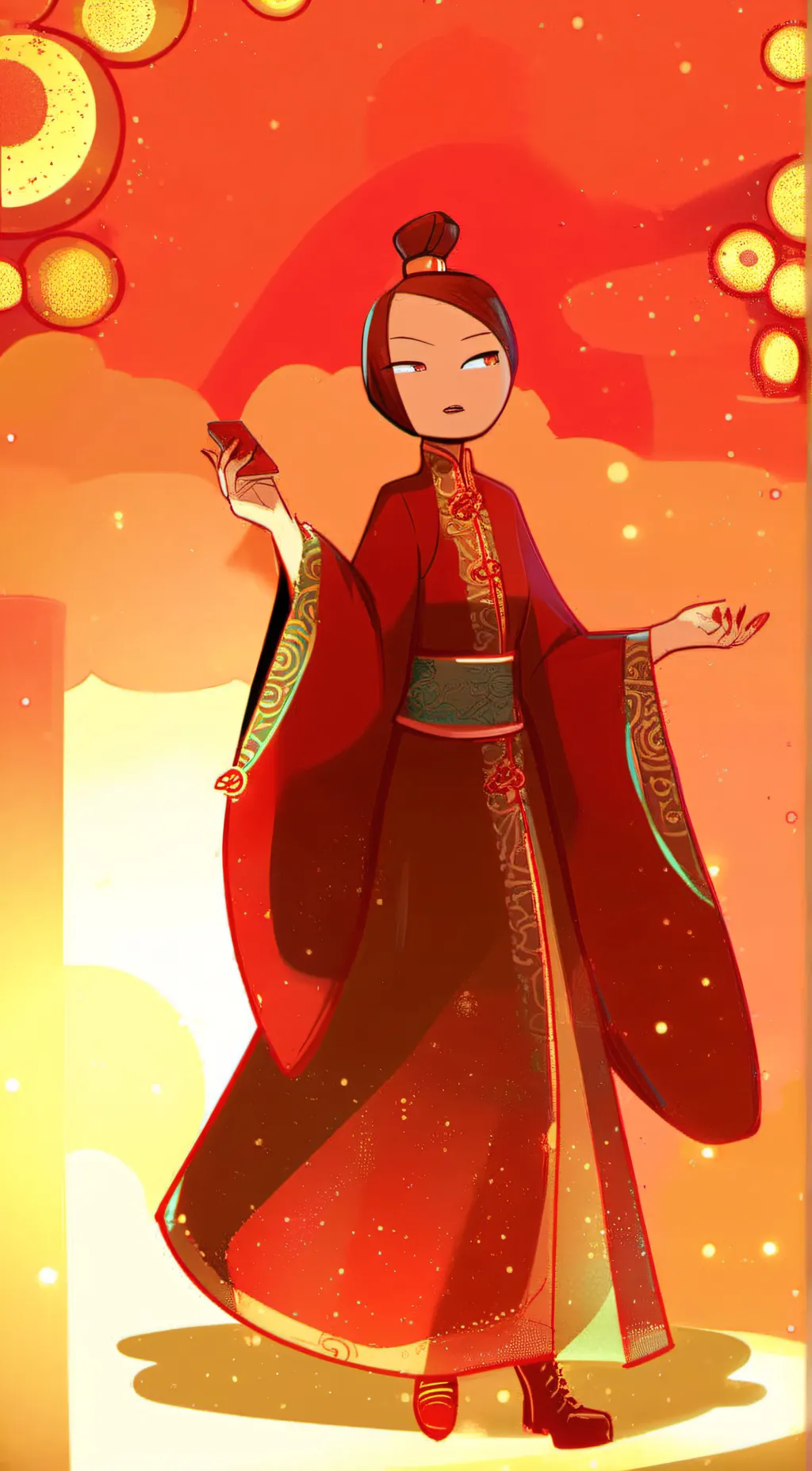ai character: China background