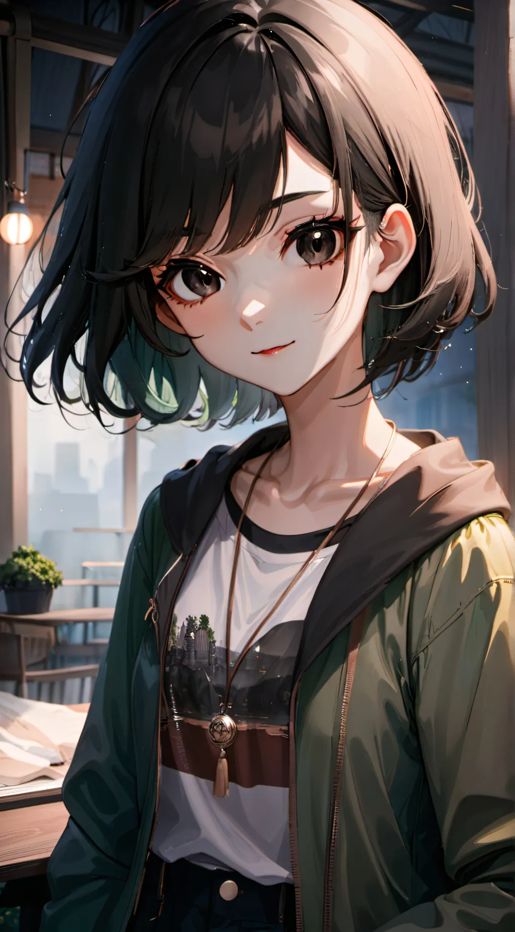 ai character: Sofia background