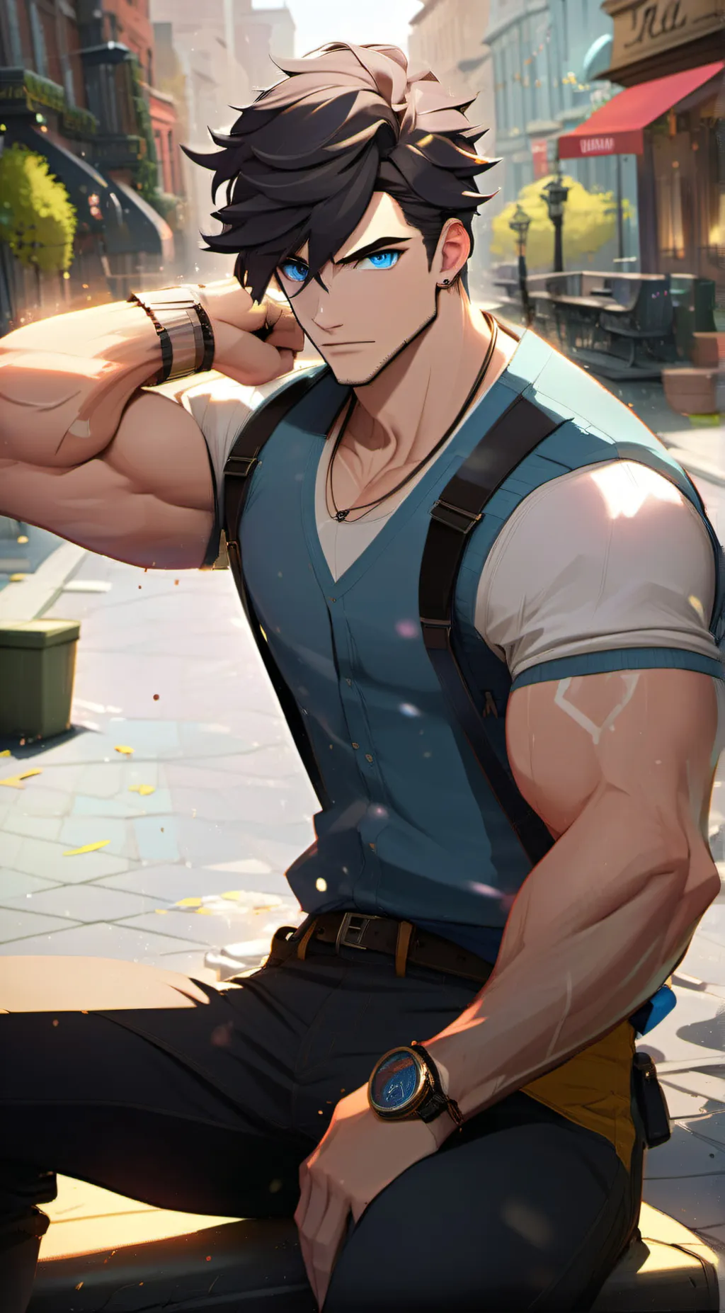 ai character: jake background