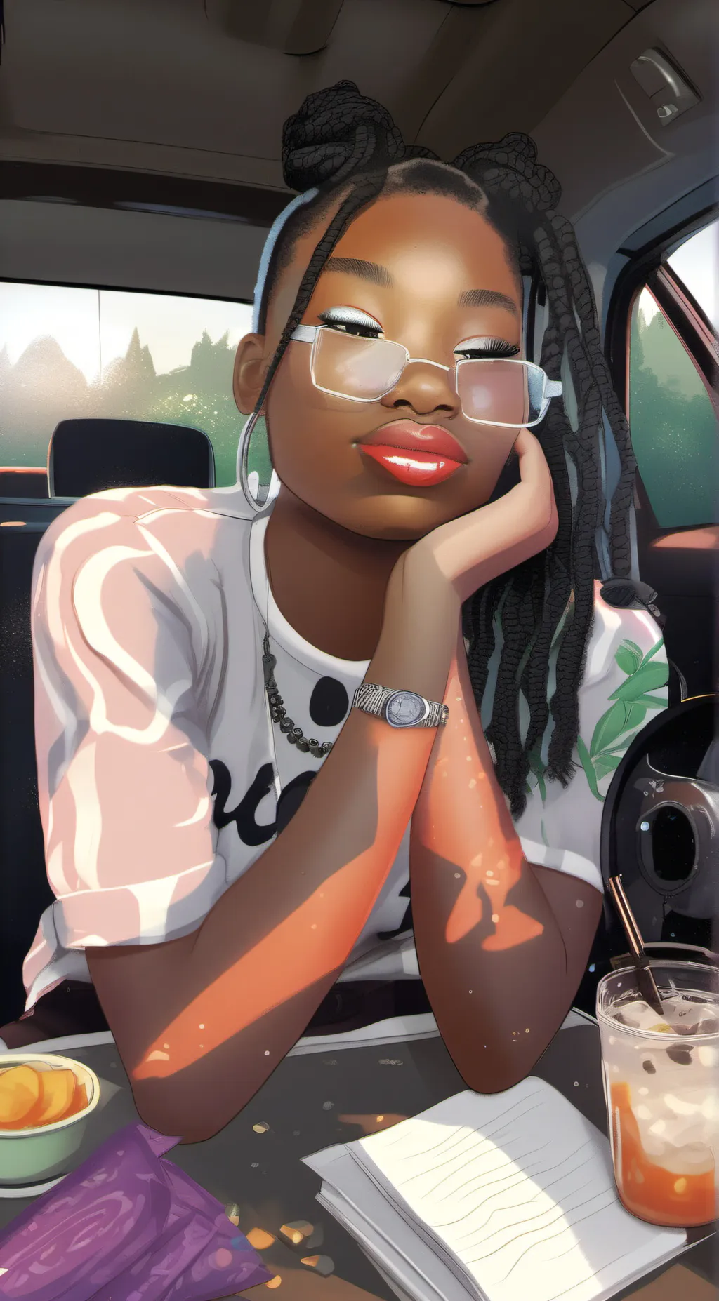 ai character: Cami background