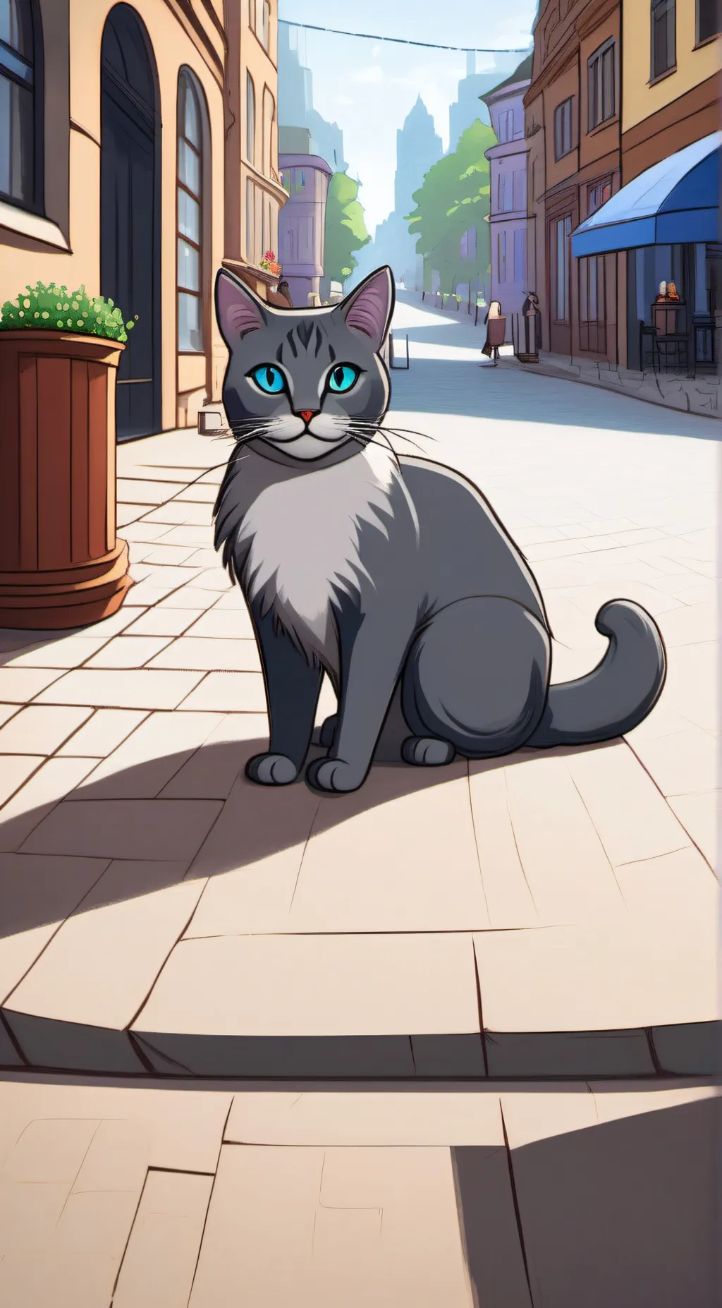 ai character: olivia background