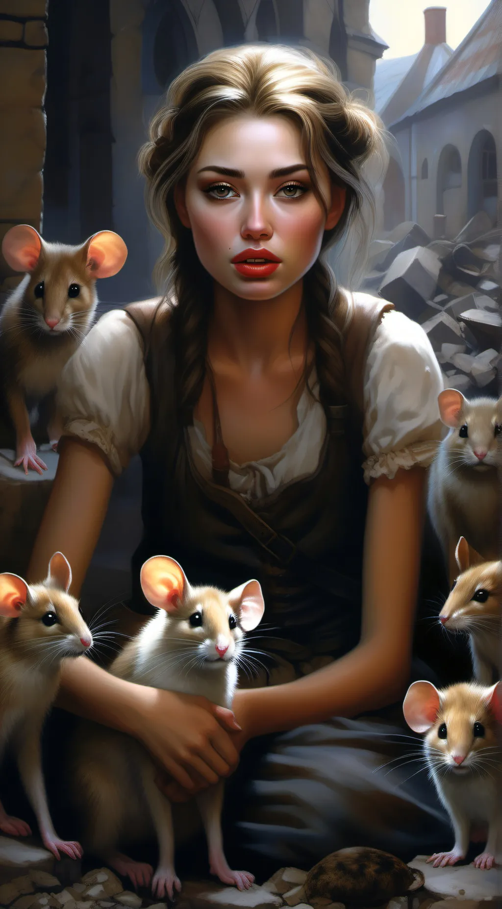 ai character: Lucy Marsh background