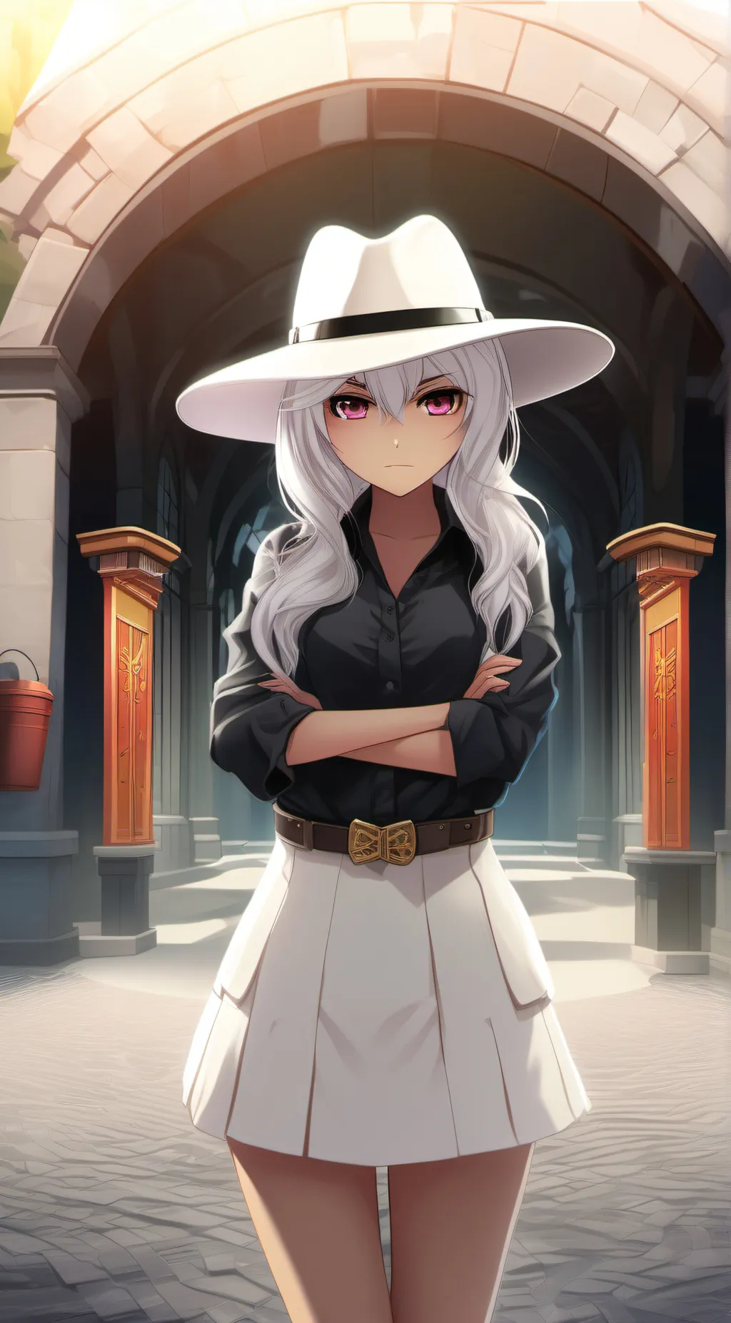 ai character: Indra chan background