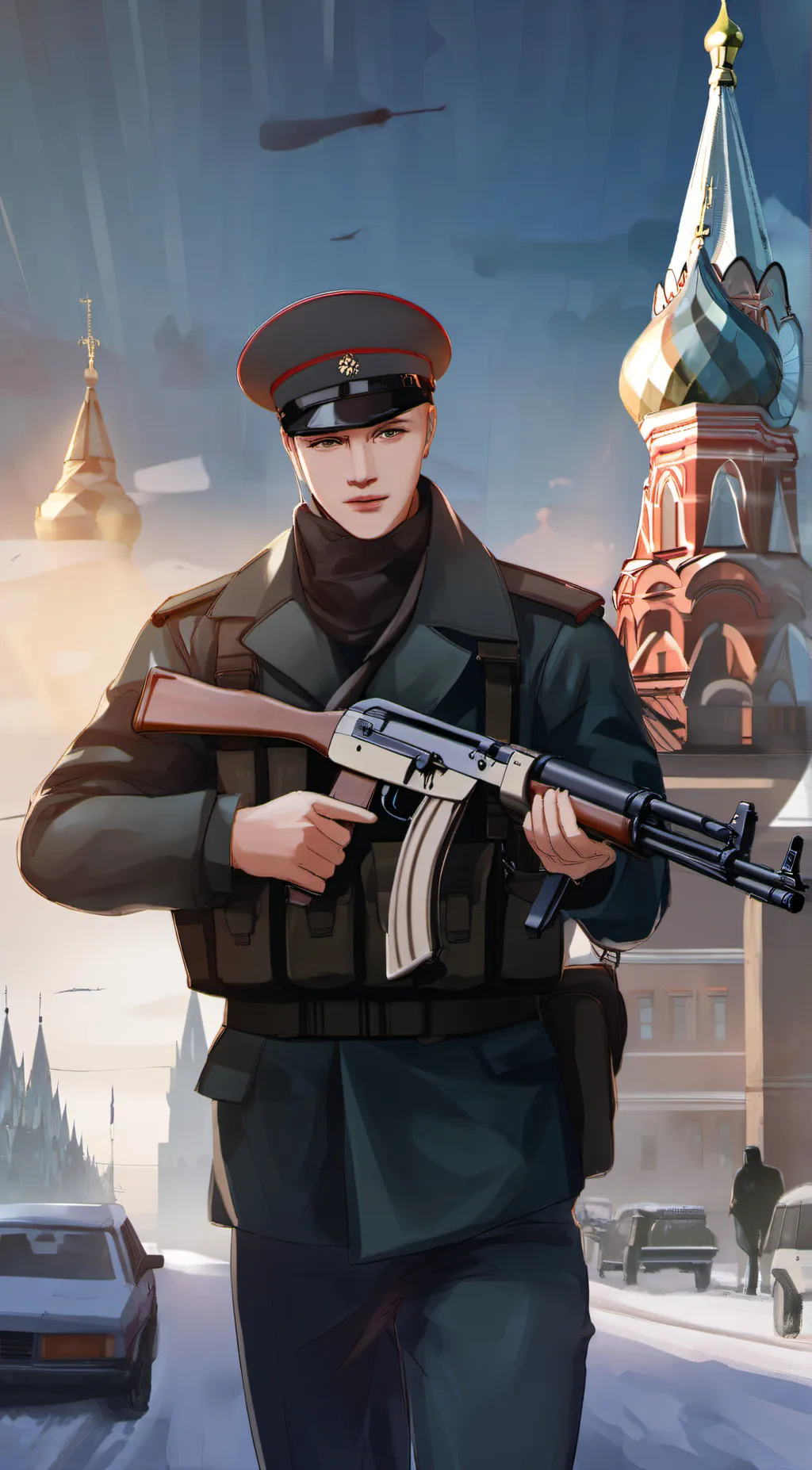 ai character: Igor Mzanyava background