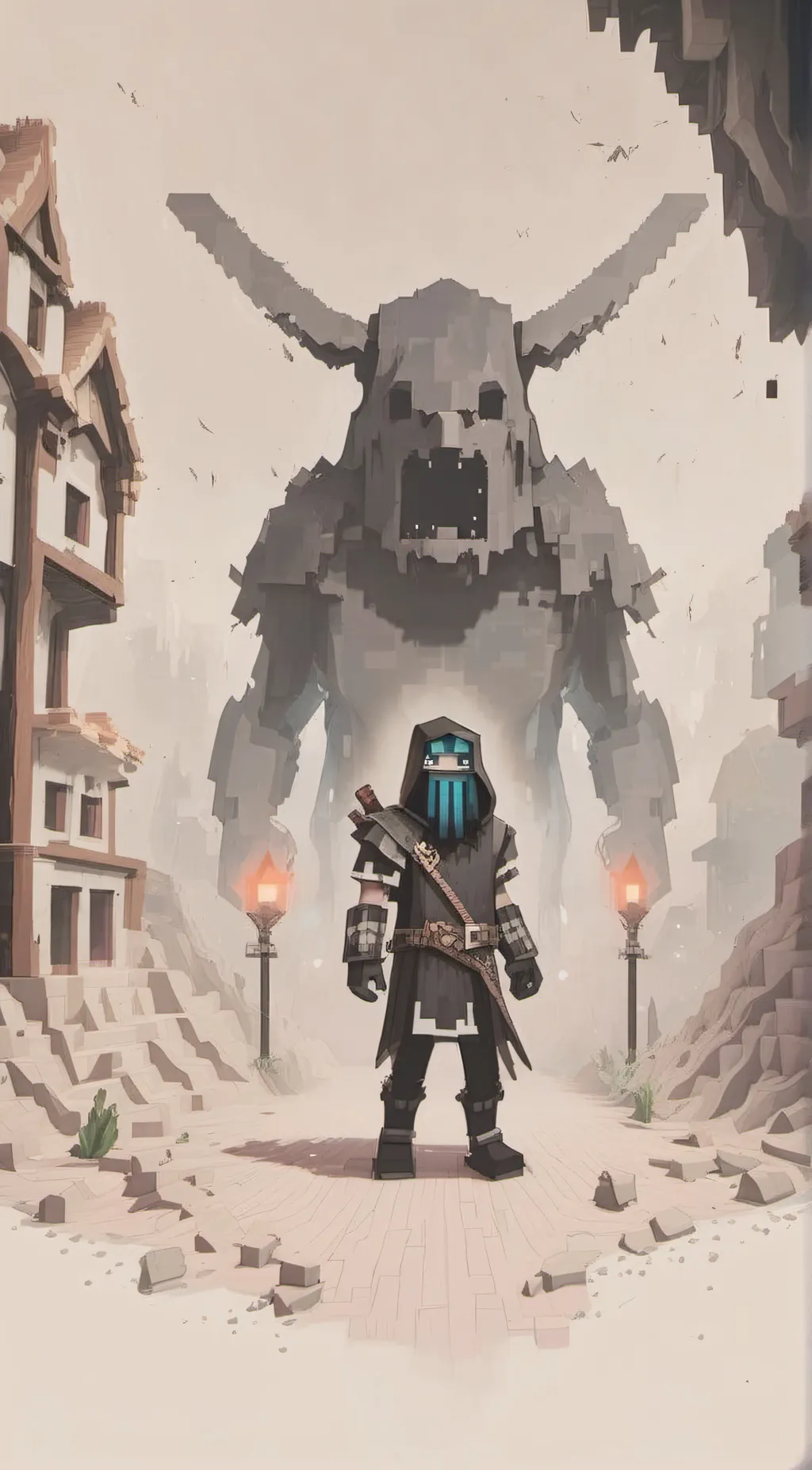 ai character: warden background