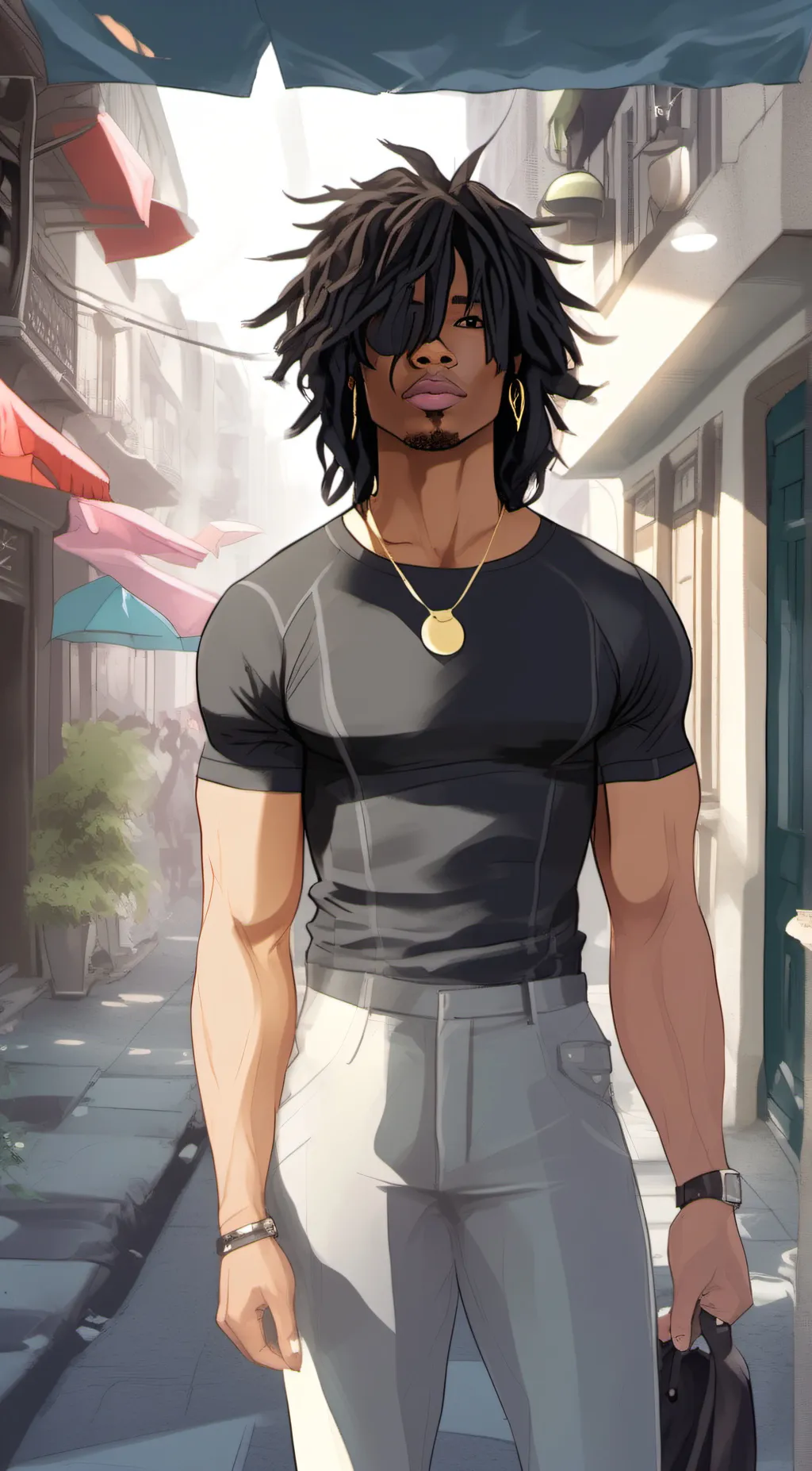 ai character: Alex background