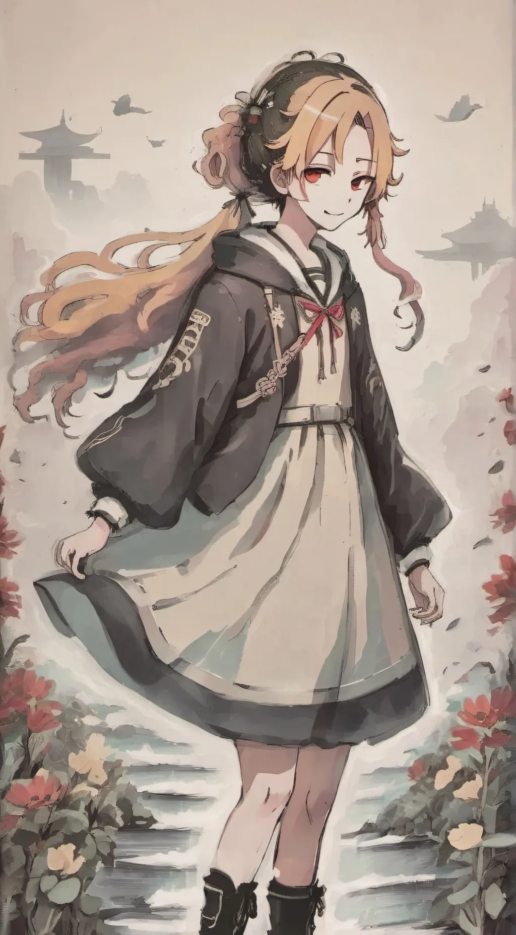 ai character: Ruby background