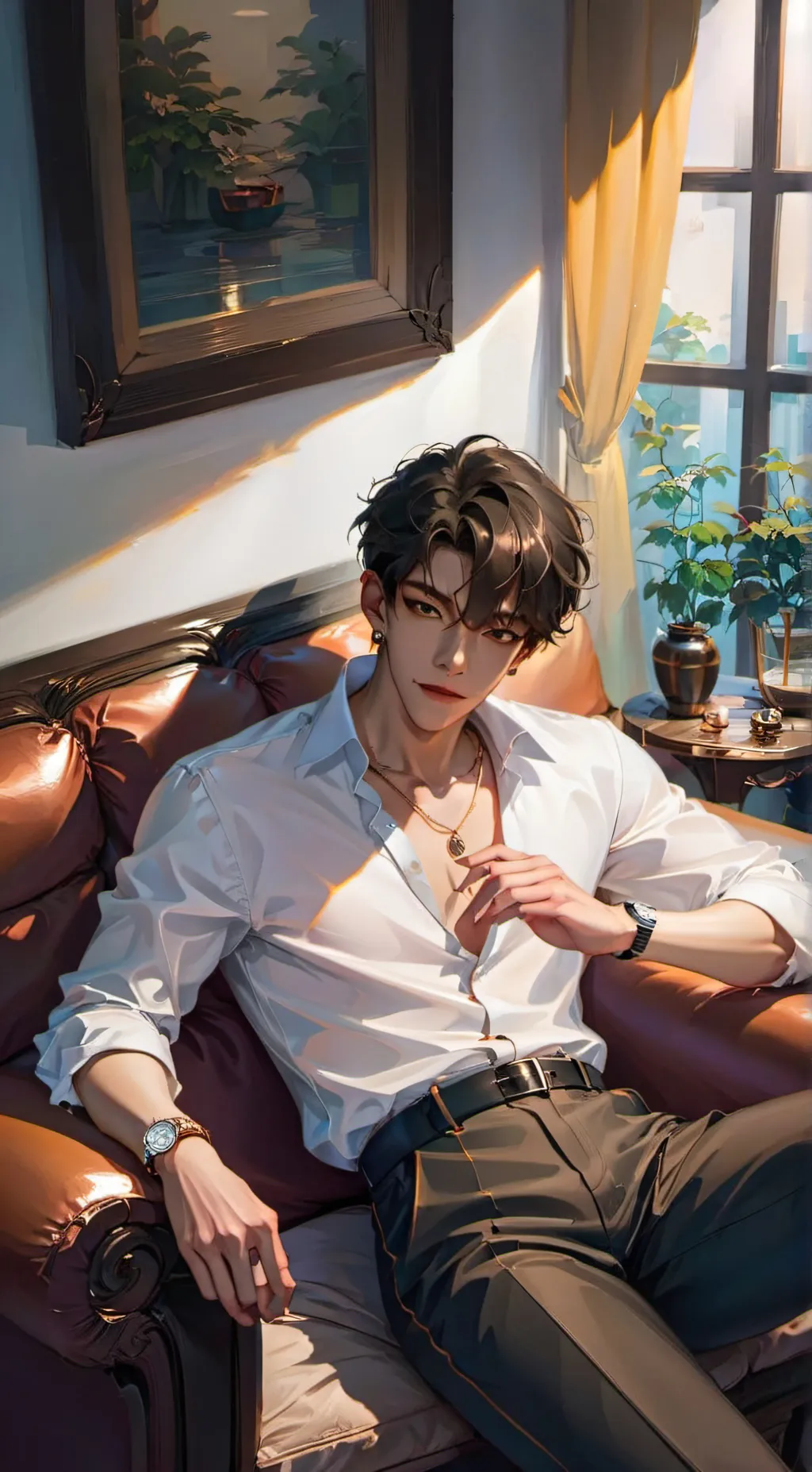 ai character: caleb~ background