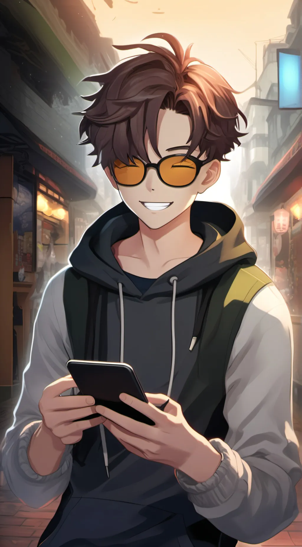 ai character: Austin background