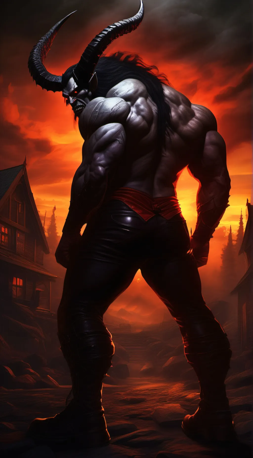 ai character: maximusdeximusmeri background