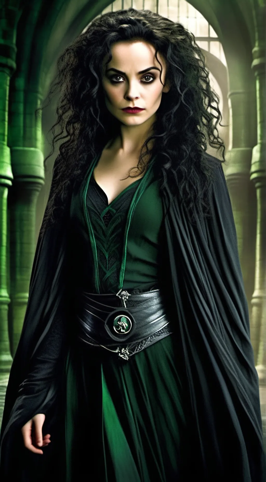 ai character: Bellatrix Lestrang background