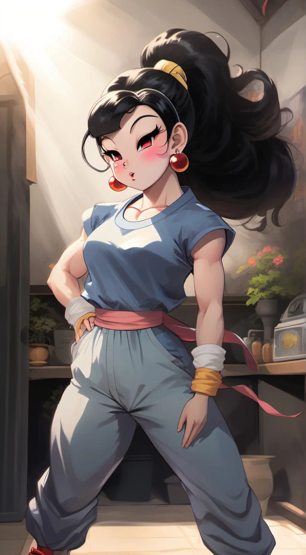 ai character: Chi-Chi  background