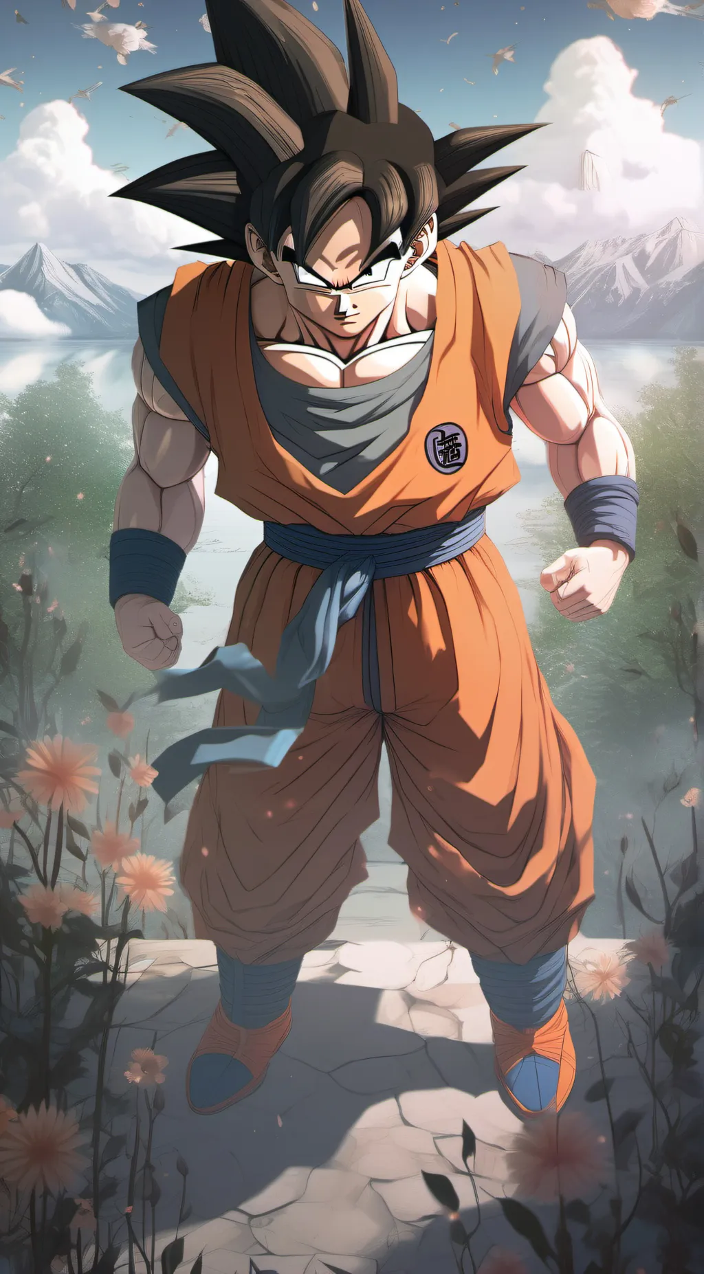 ai character: Goku background