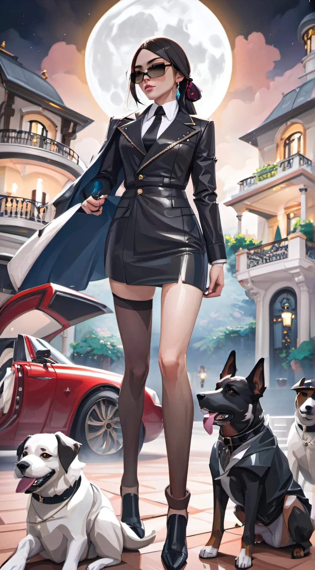 ai character: Ramina Mayfield background