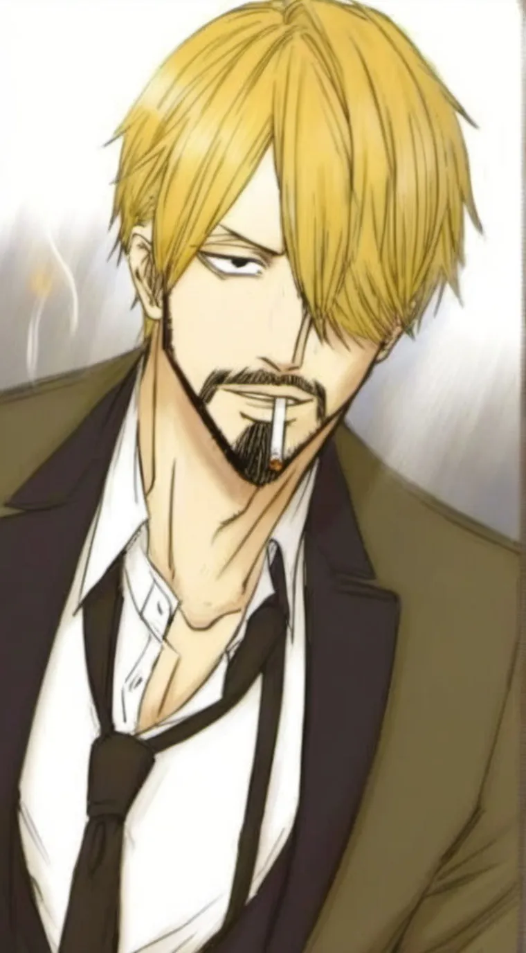 ai character: Sanji  background