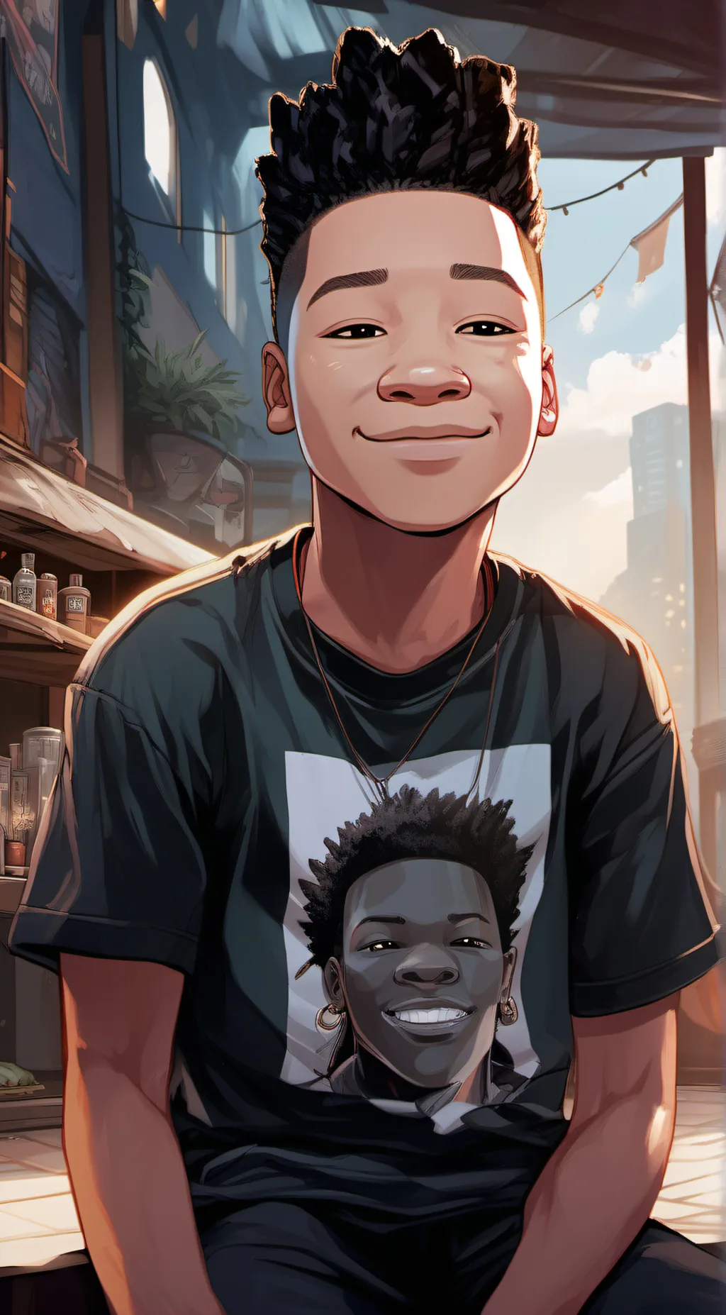 ai character: Julian background