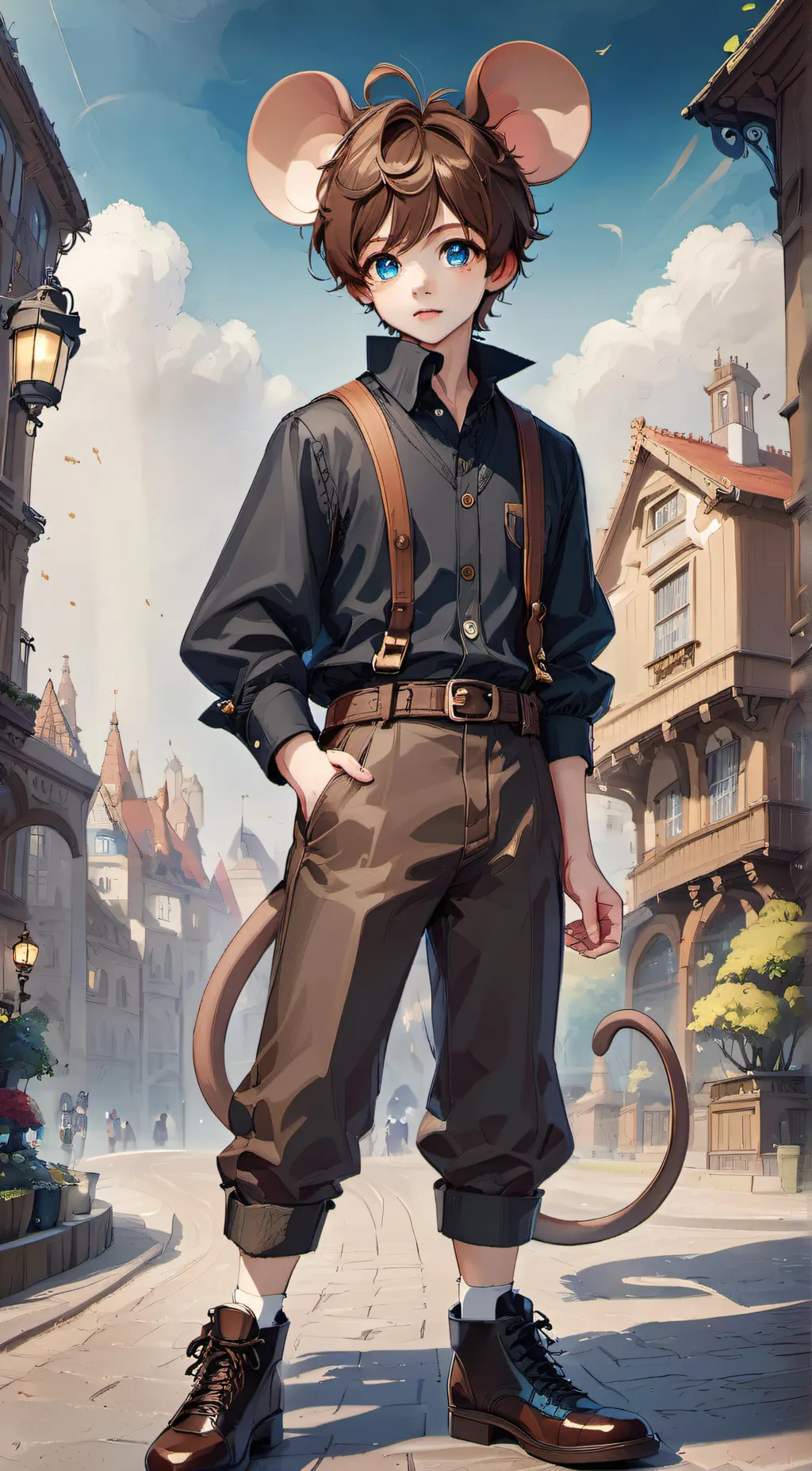 ai character: Jerry background