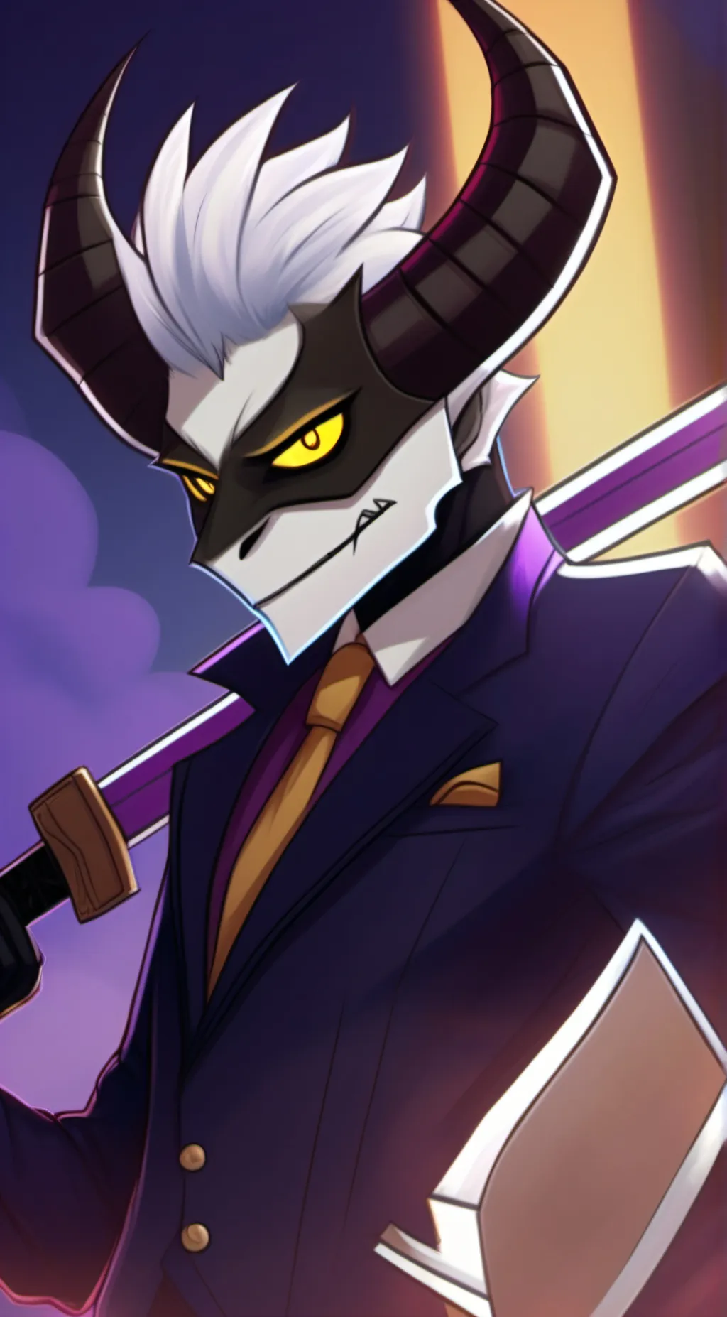 ai character: Striker background