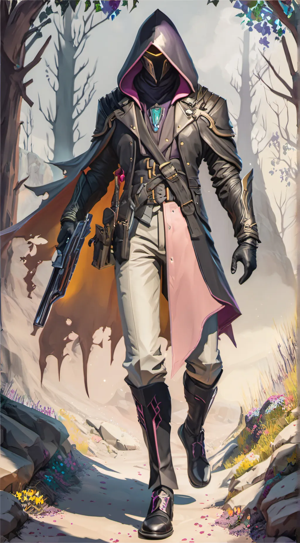 ai character: Harlow background