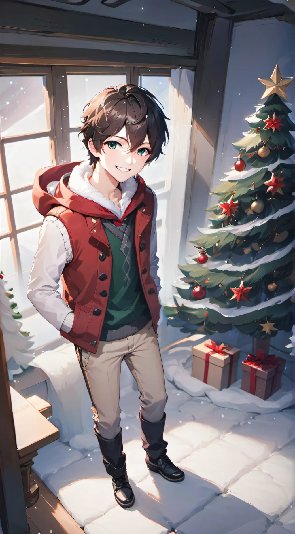 ai character: Nathaniel  background