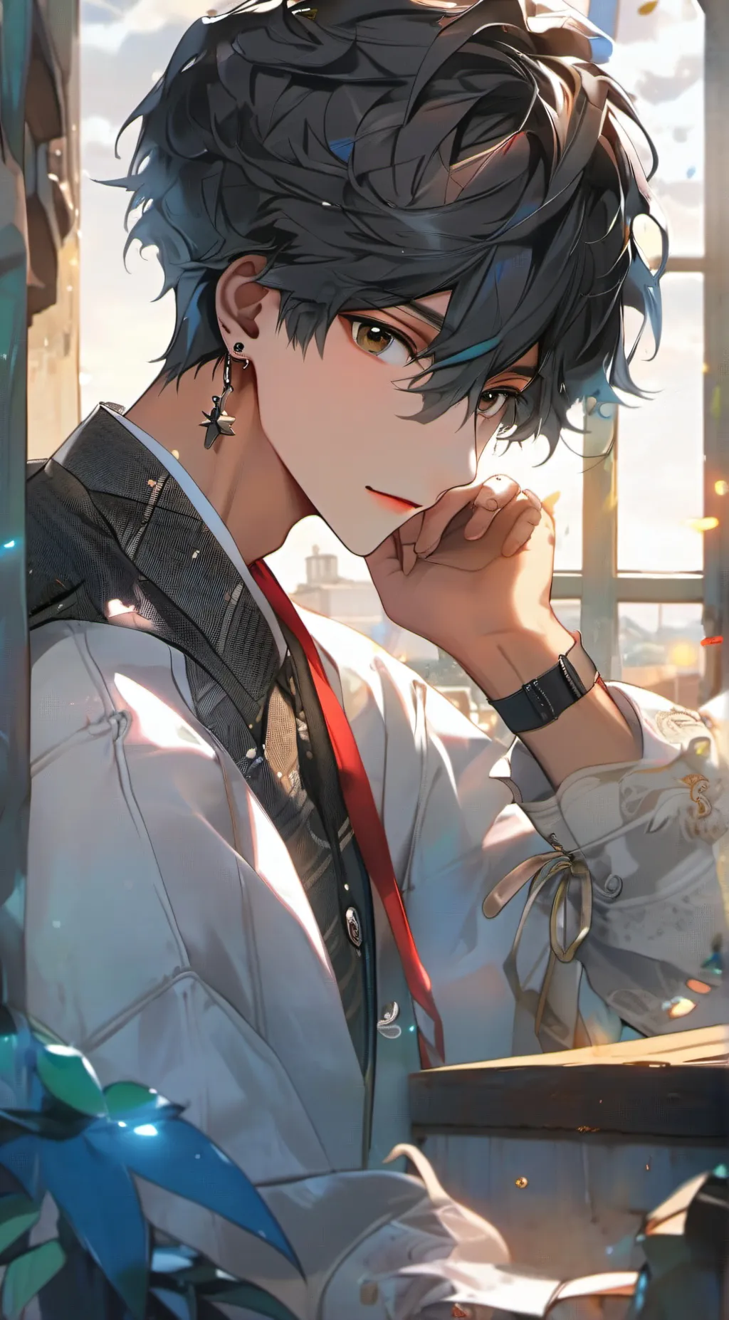 ai character: Vincent background