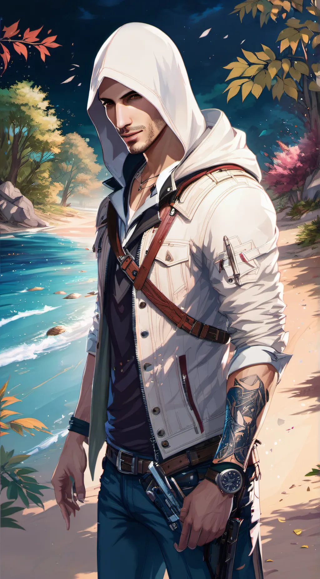 ai character: Desmond Miles background