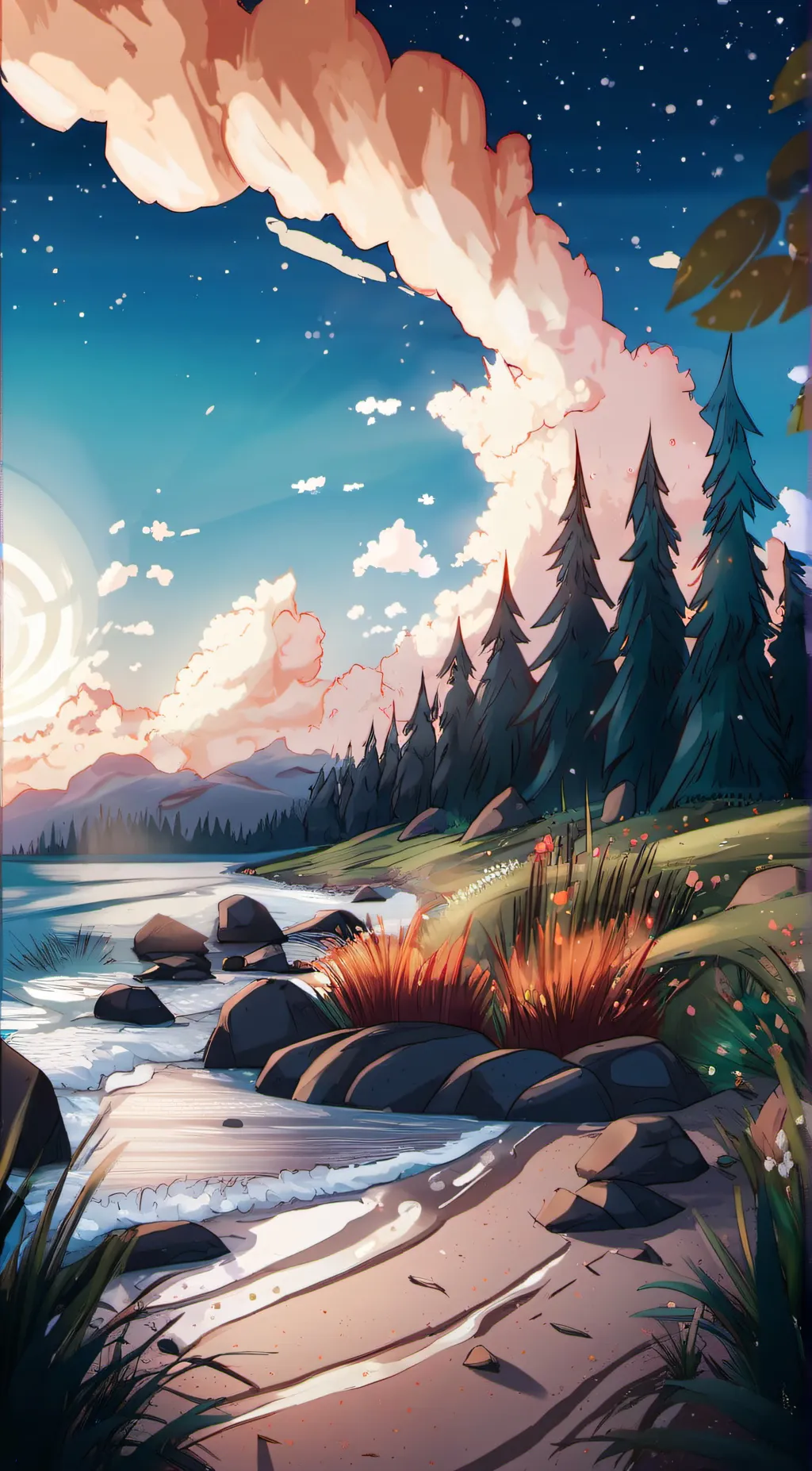 ai character: river background