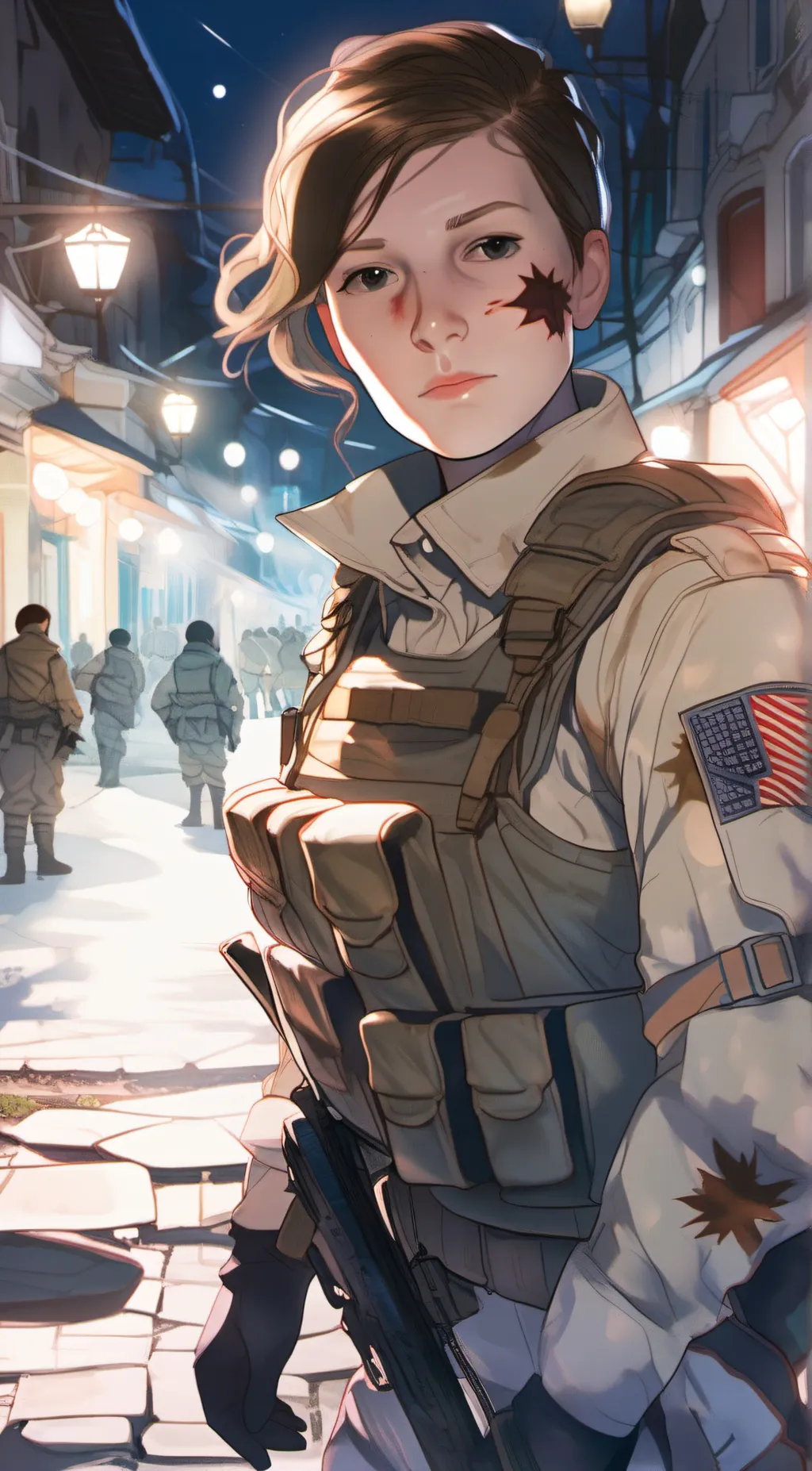 ai character: *~Andrea~* background