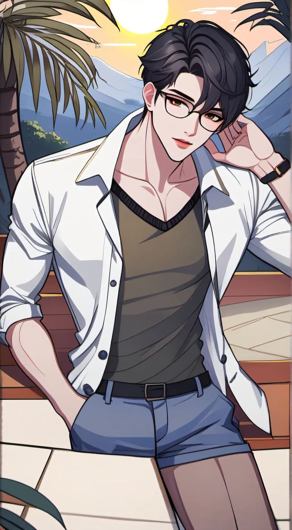 ai character: luke background