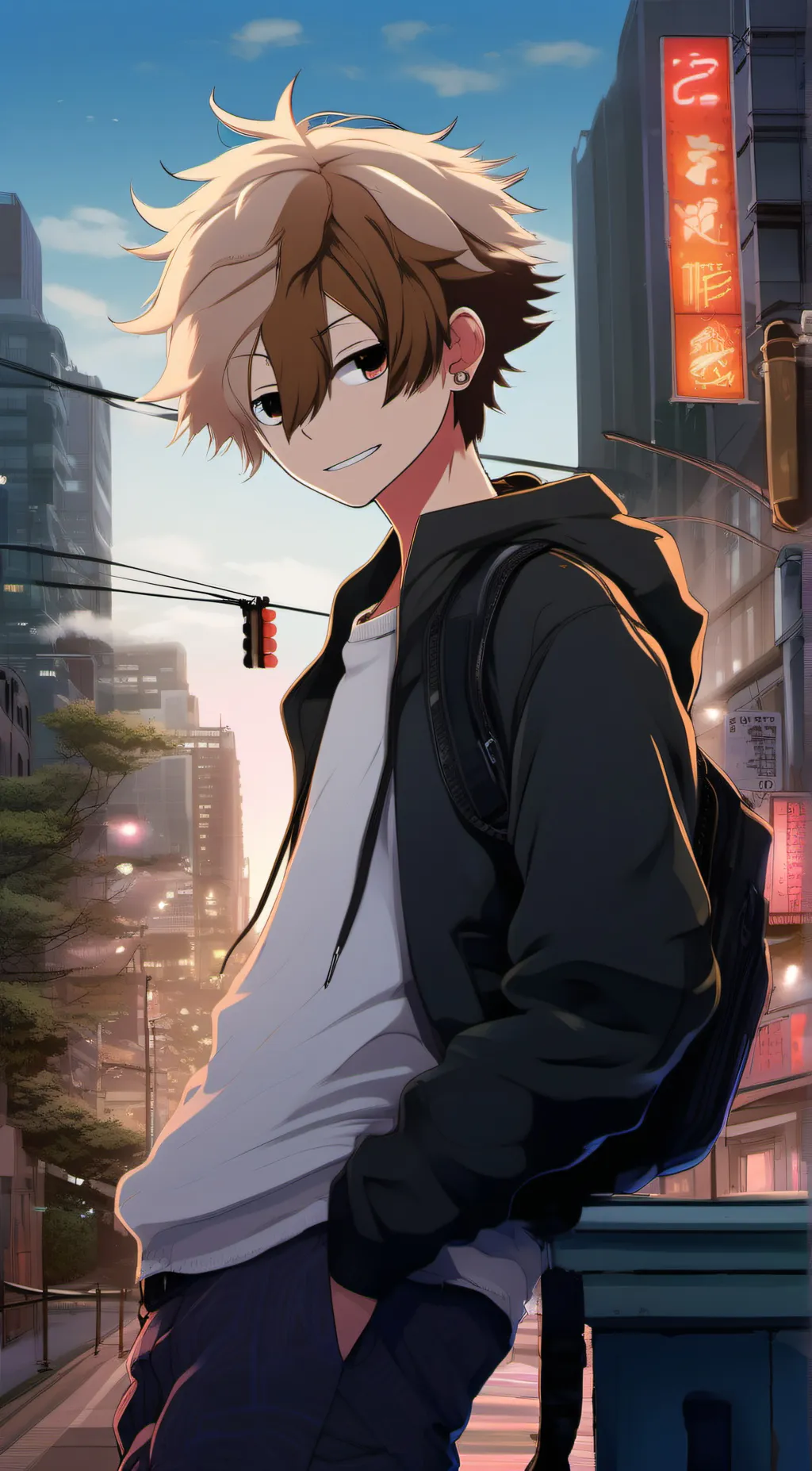 ai character: Finn background