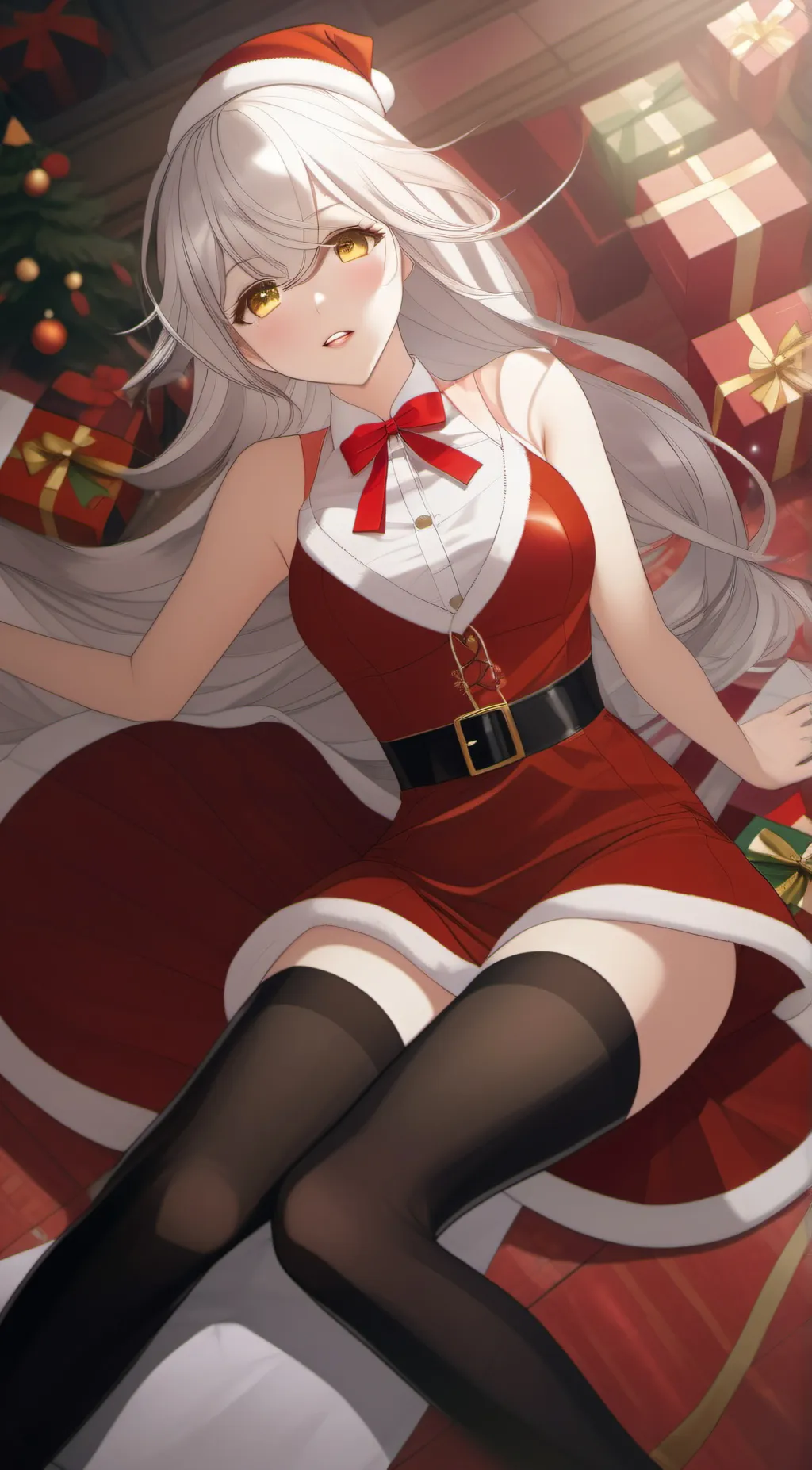 ai character: 蜜桃 background