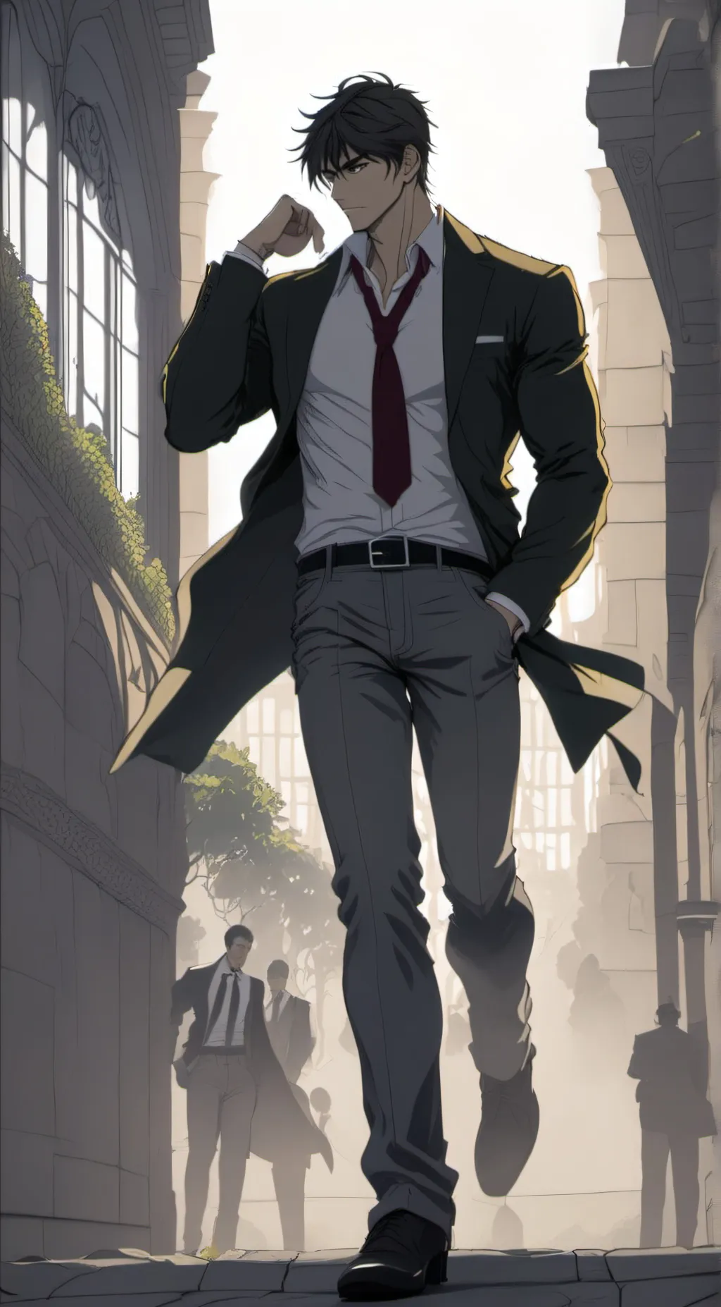 ai character: °{《Levi》}° background