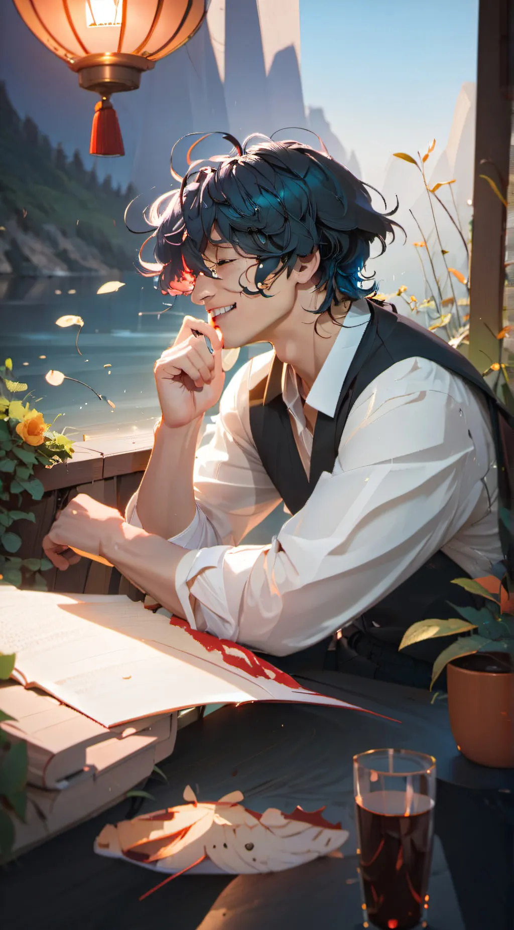 ai character: Michael Chen background