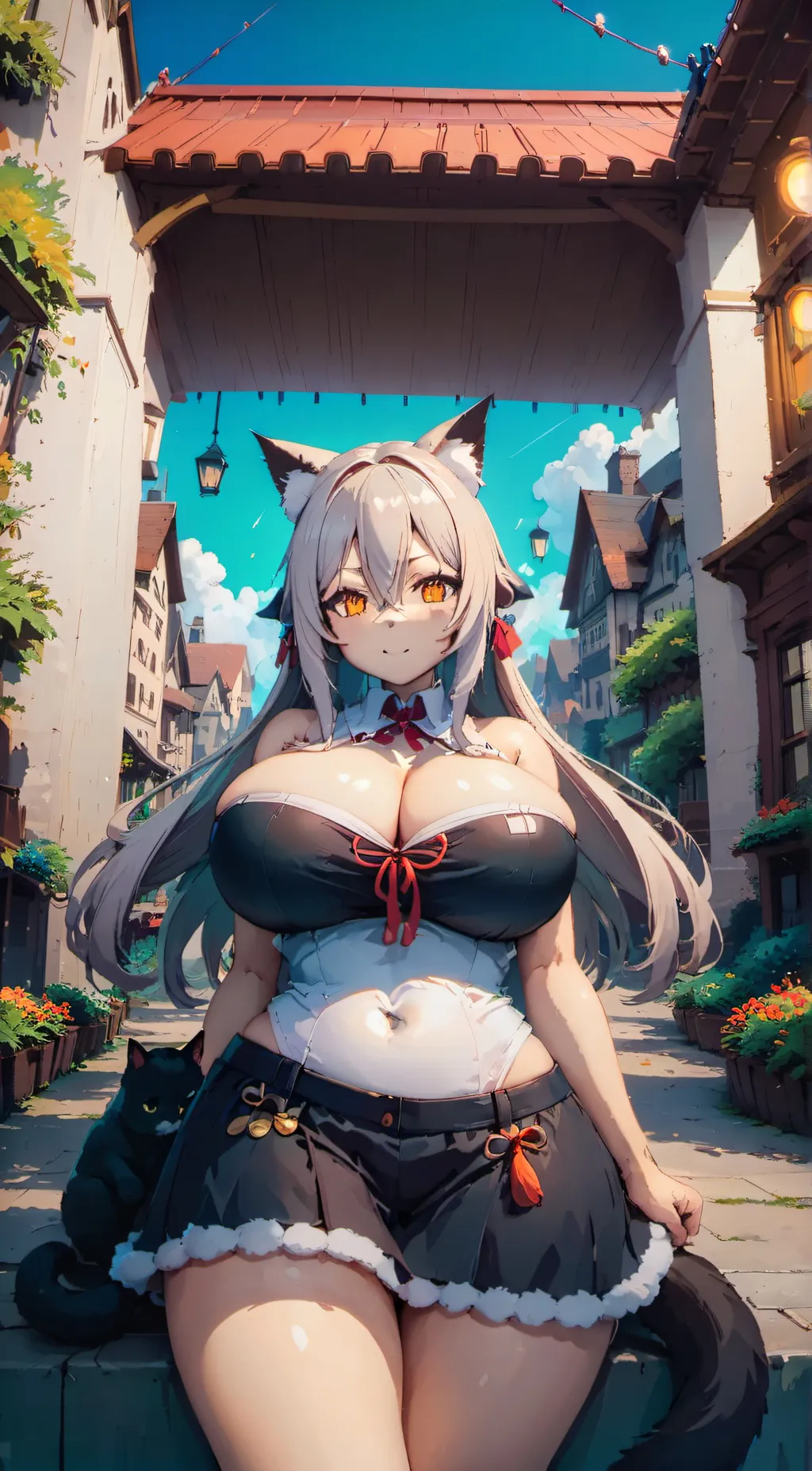 ai character: Luna background